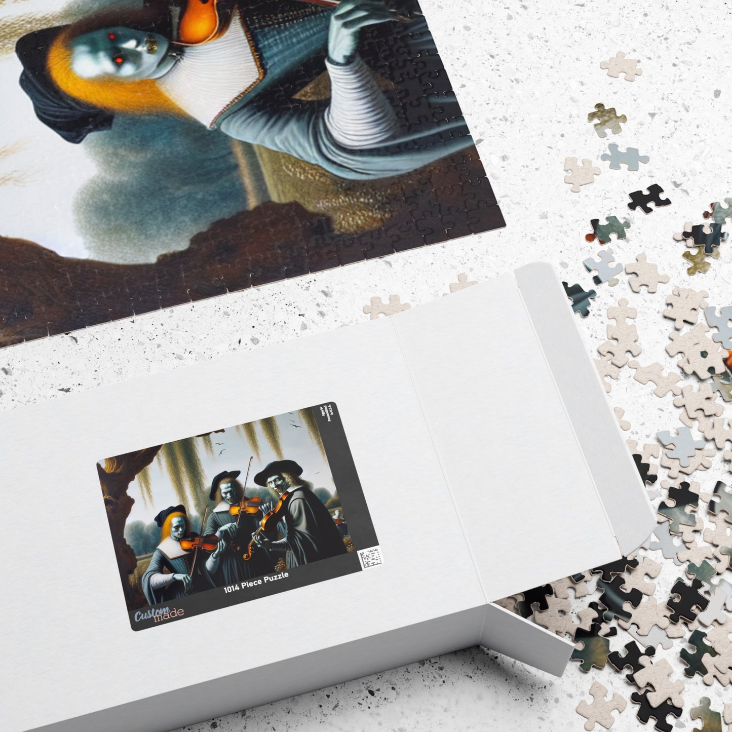 Vermeer's Vampire Violinists Puzzle (110, 252, 520, 1014-piece)