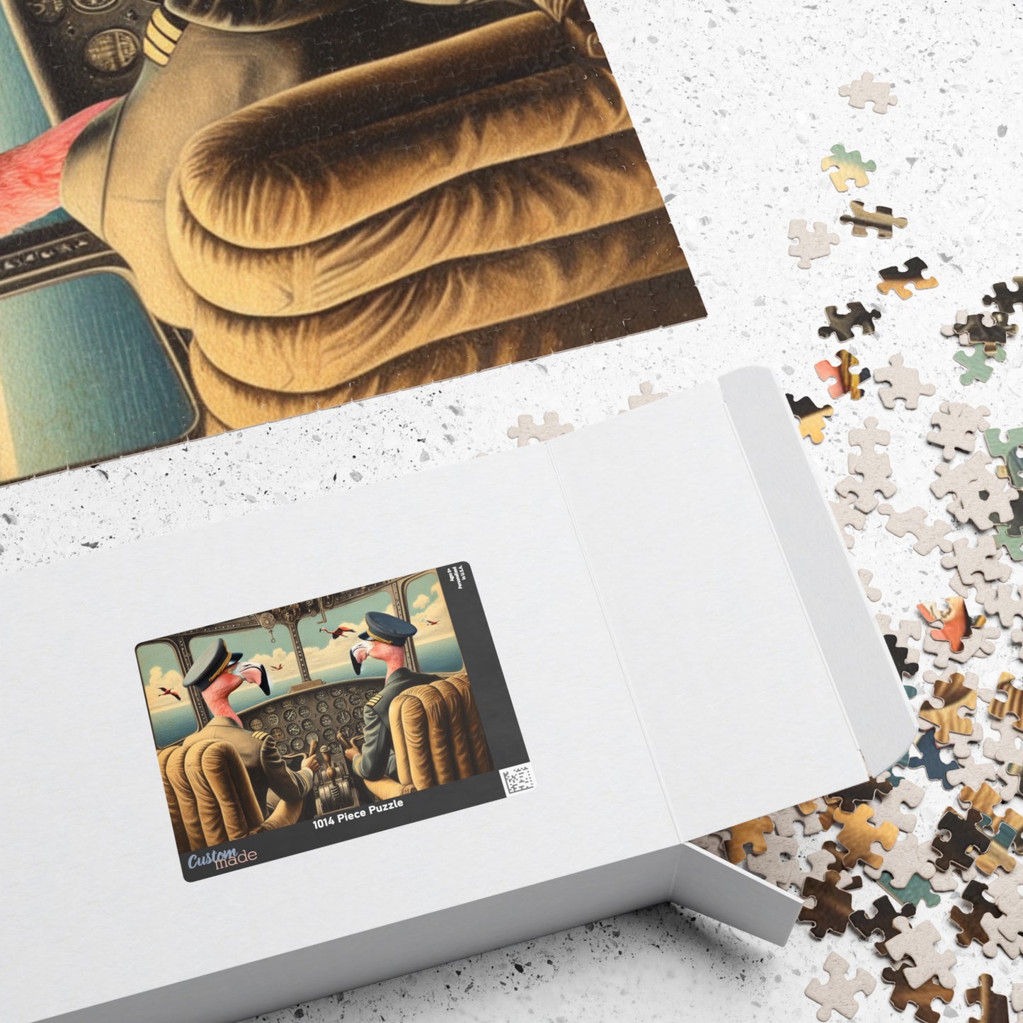 Flamingo Flight Deck Puzzle (110, 252, 520, 1014-piece)