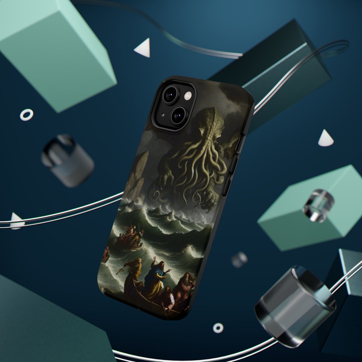 Cthulhu in the Storm Magnetic iPhone Case