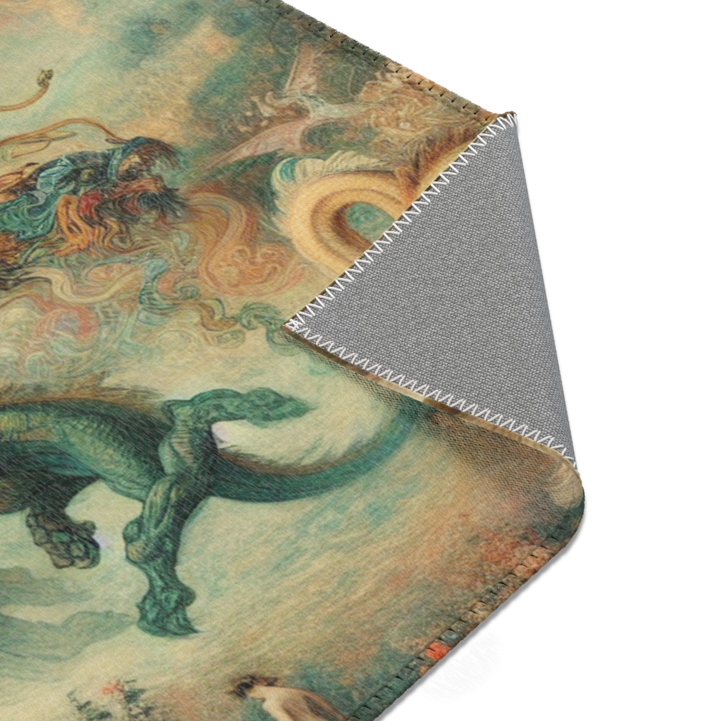 Degas Dreams of Dragons Area Rug - HORIZONTAL
