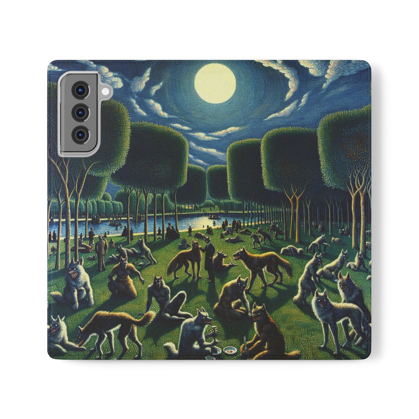 Werewolves at the Waterfront Flip Case - iPhone/Galaxy