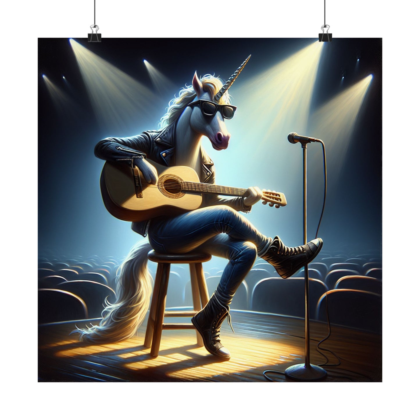 Unicorn Unplugged Poster