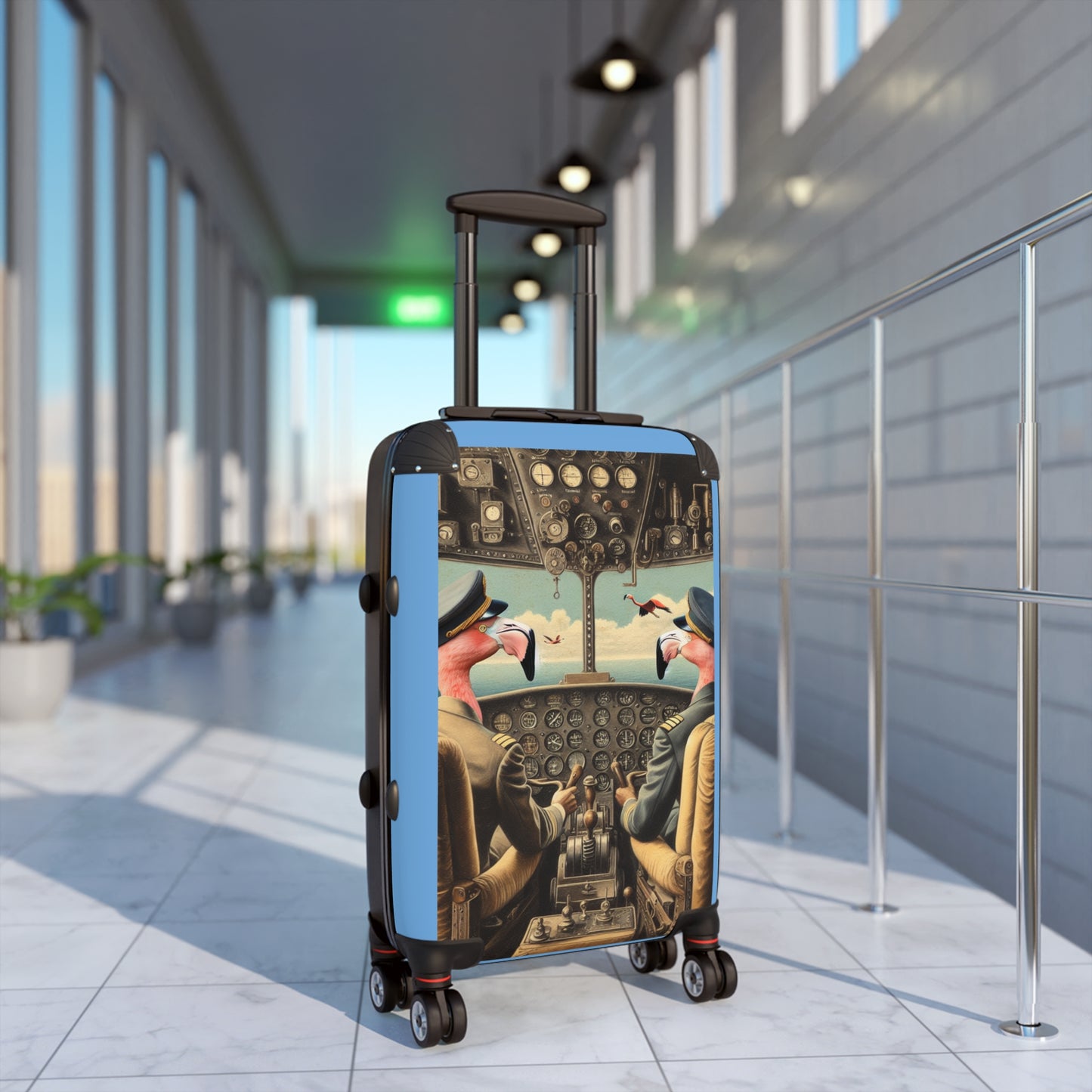 Flamingo Flight Deck Suitcase