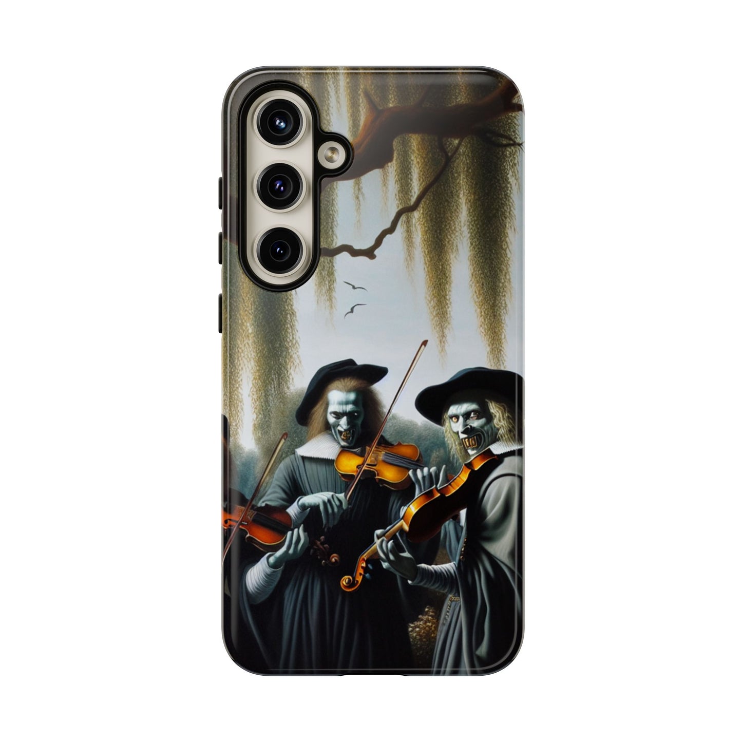 Vermeer's Vampire Violinists Phone Case - GALAXY