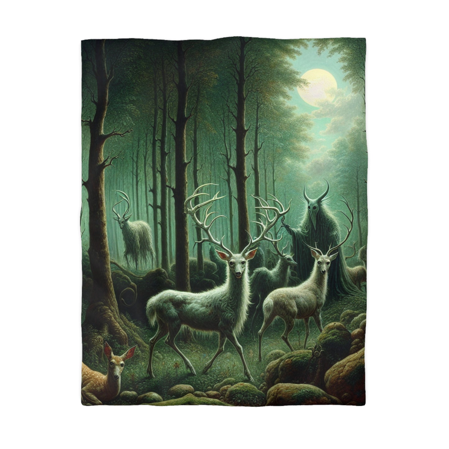 Wendigo Shepherd Microfiber Duvet Cover