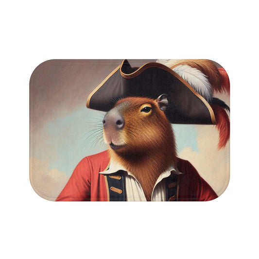 Captain Capybara Bath Mat