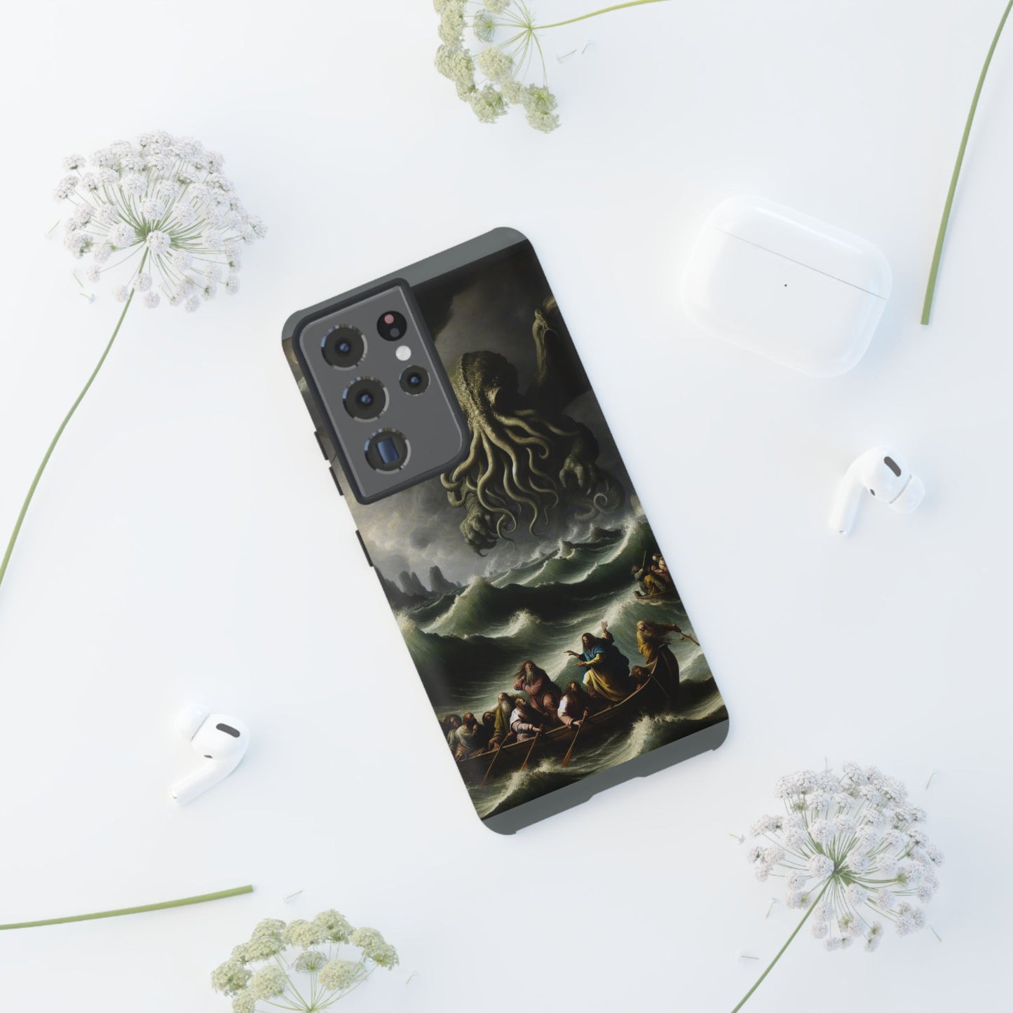 Cthulhu in the Storm Phone Case - GALAXY