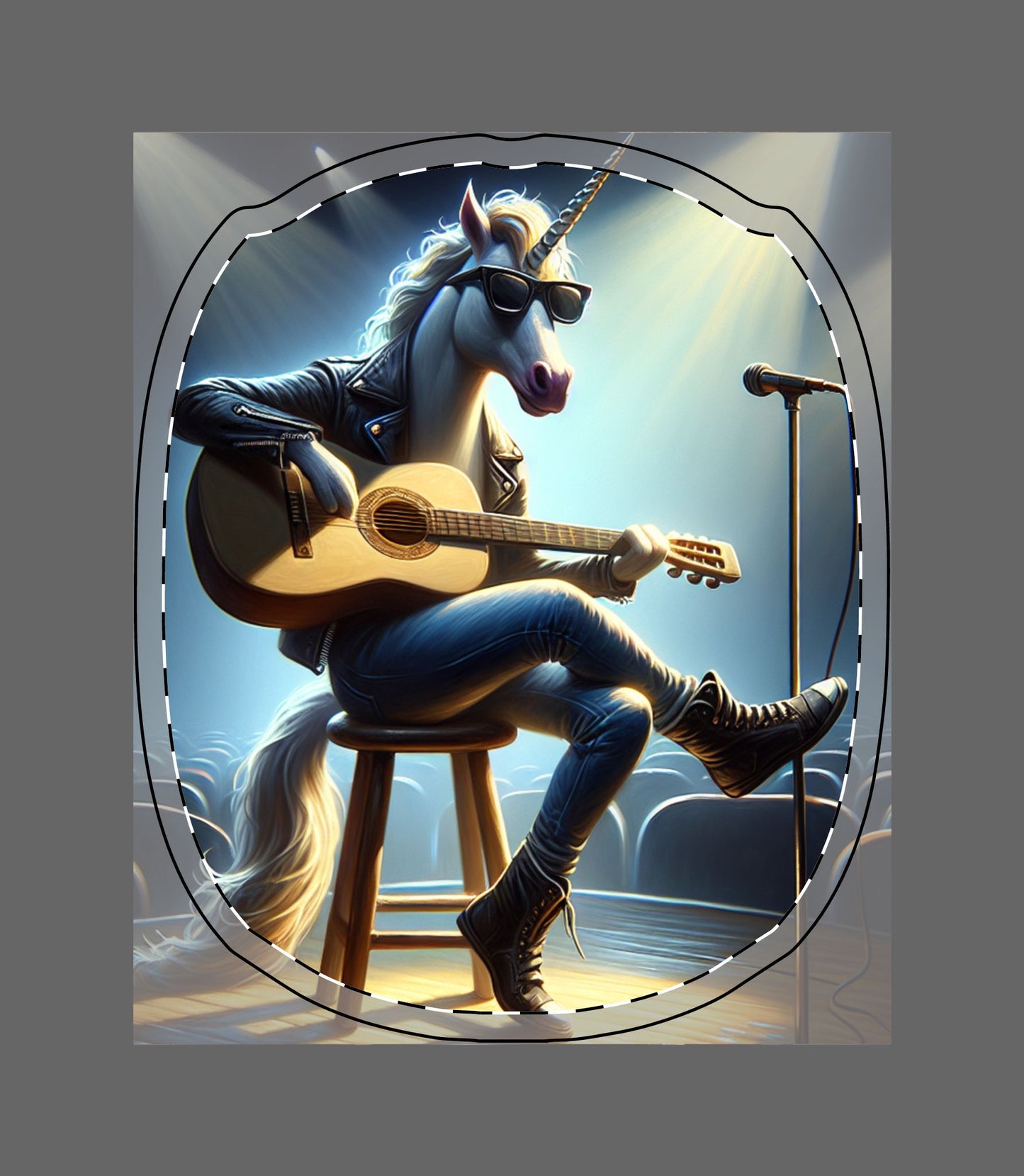 Unicorn Unplugged AirPod Max Case