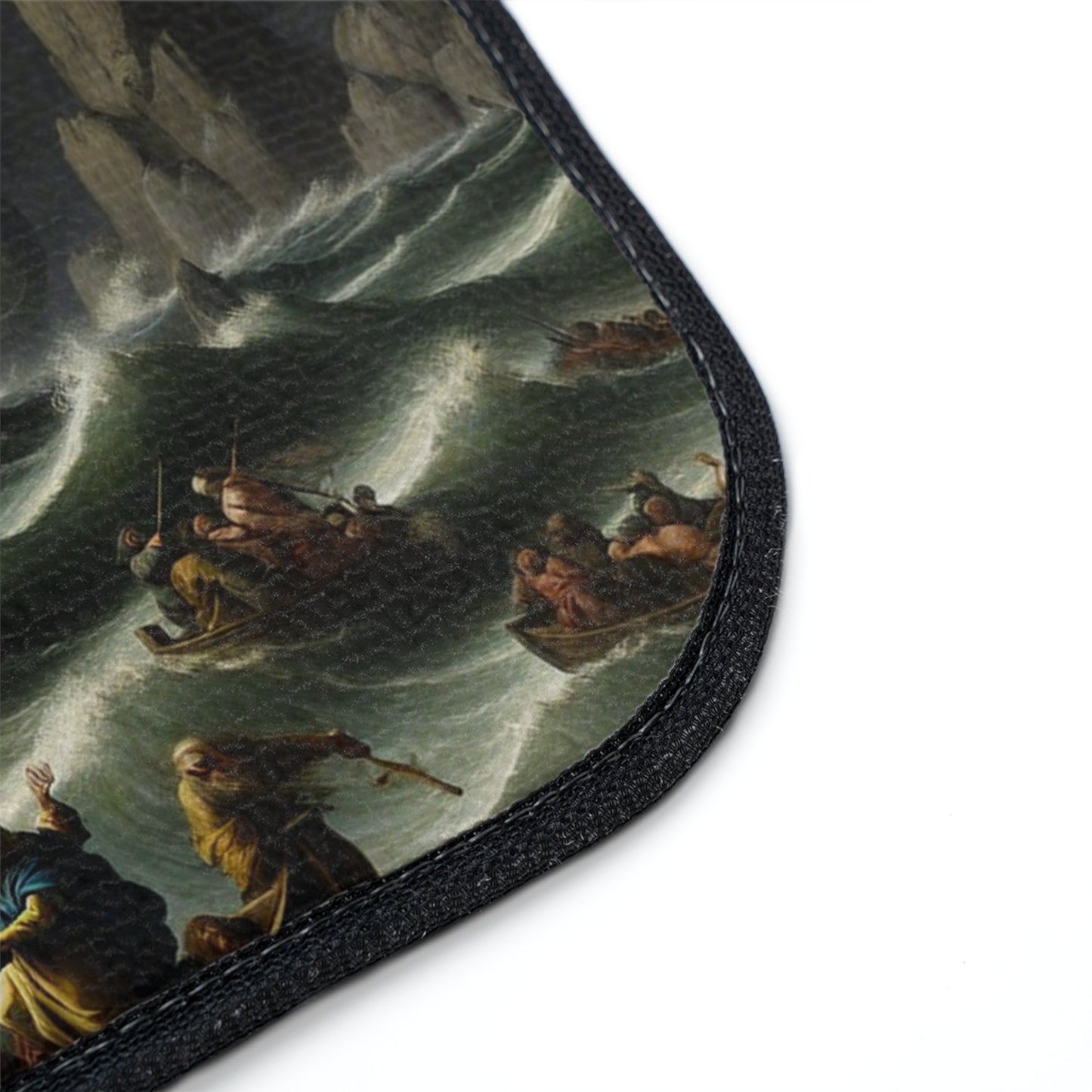 Cthulhu in the Storm Car Floor Mat