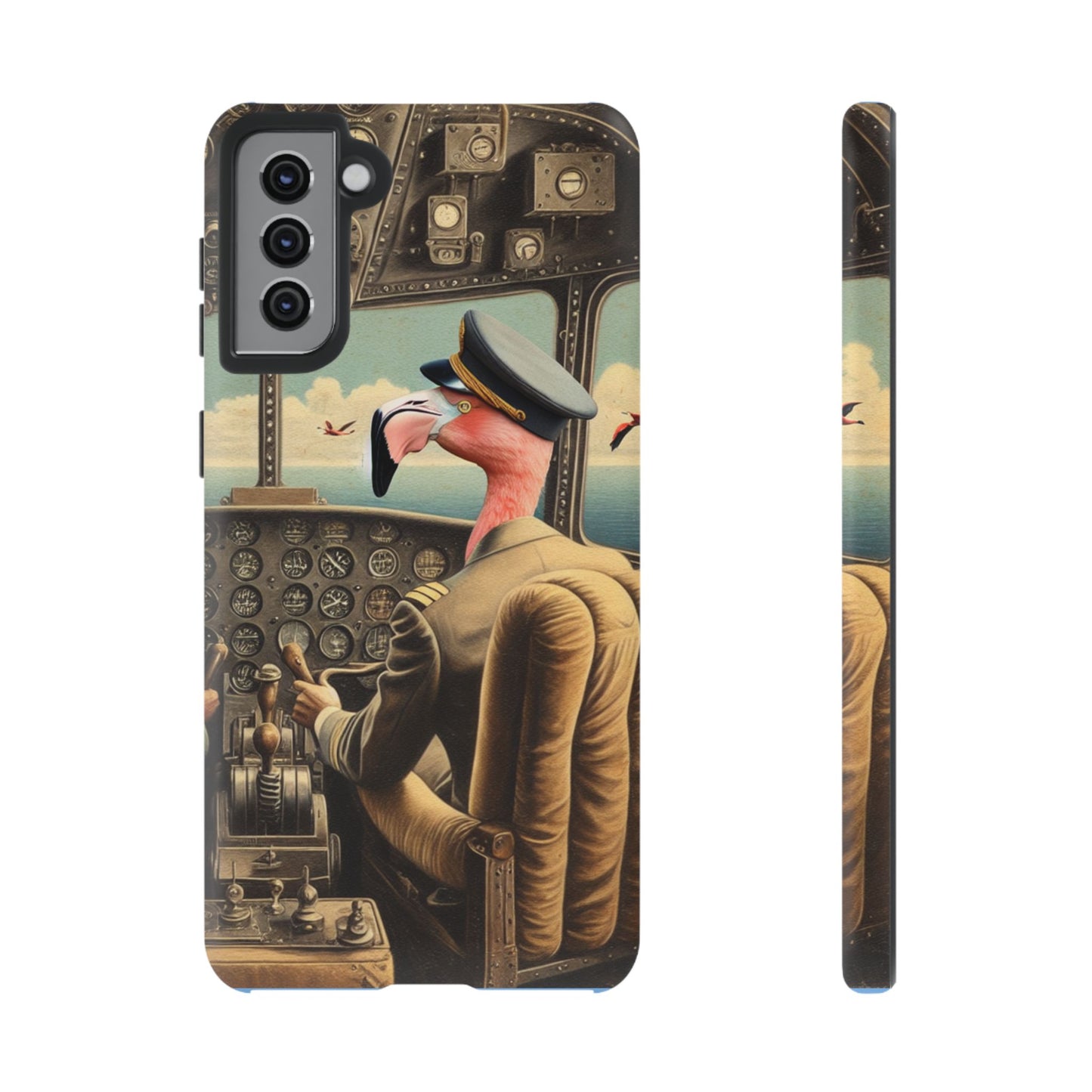 Flamingo Flight Deck Phone Case - GALAXY