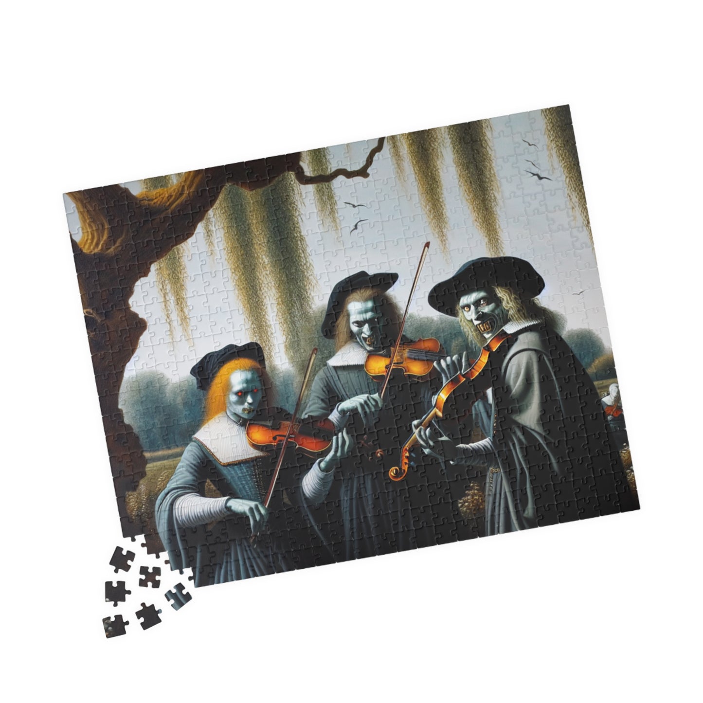Vermeer's Vampire Violinists Puzzle (110, 252, 520, 1014-piece)