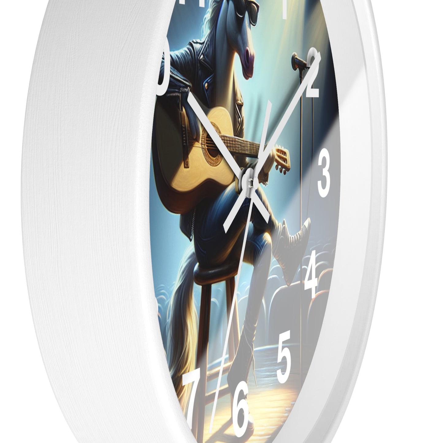 Unicorn Unplugged Wall Clock