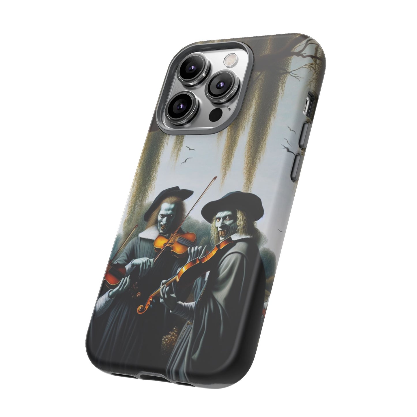 Vermeer's Vampire Violinists Phone Case - IPHONE