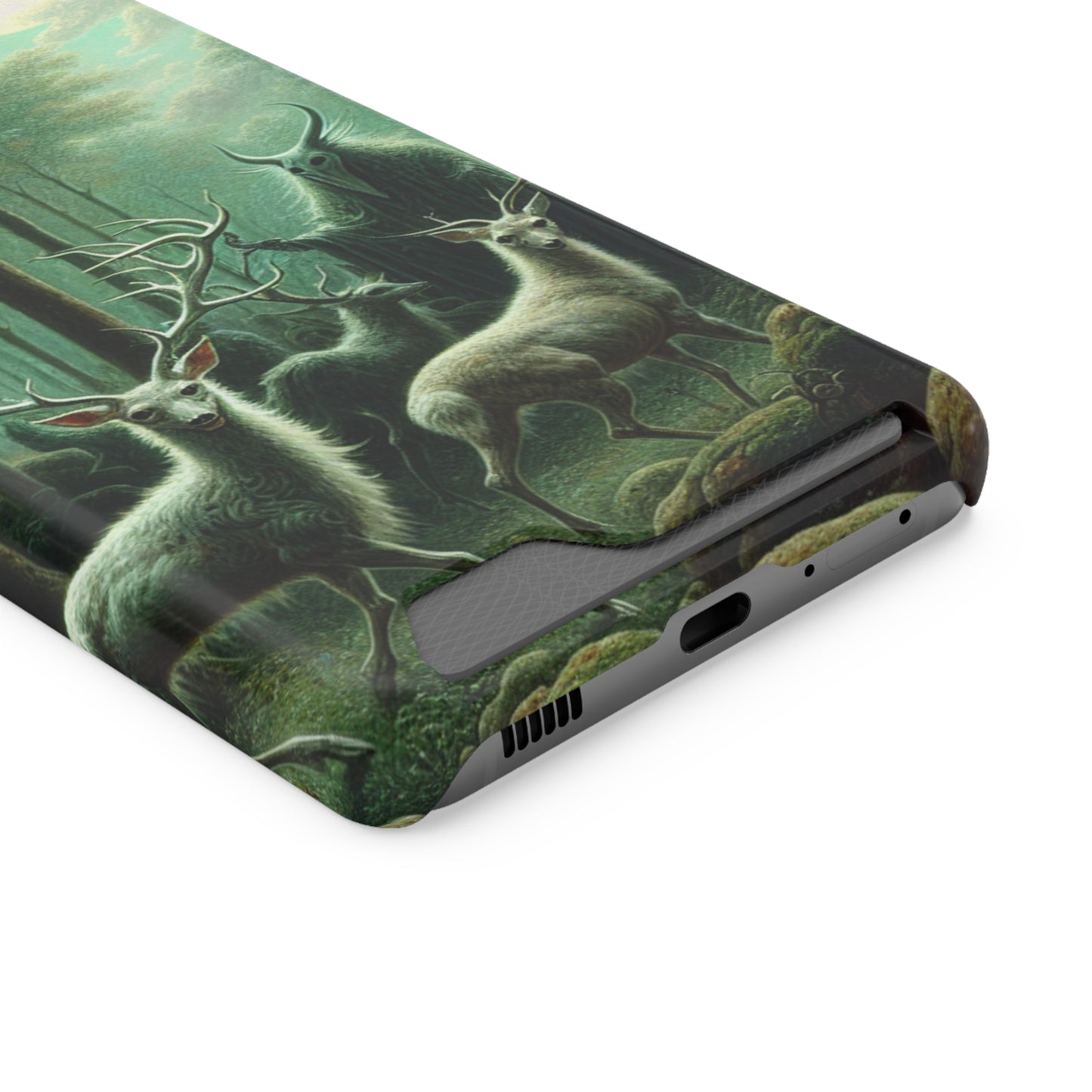 Wendigo Shepherd Phone Case with Card Holder - GALAXY