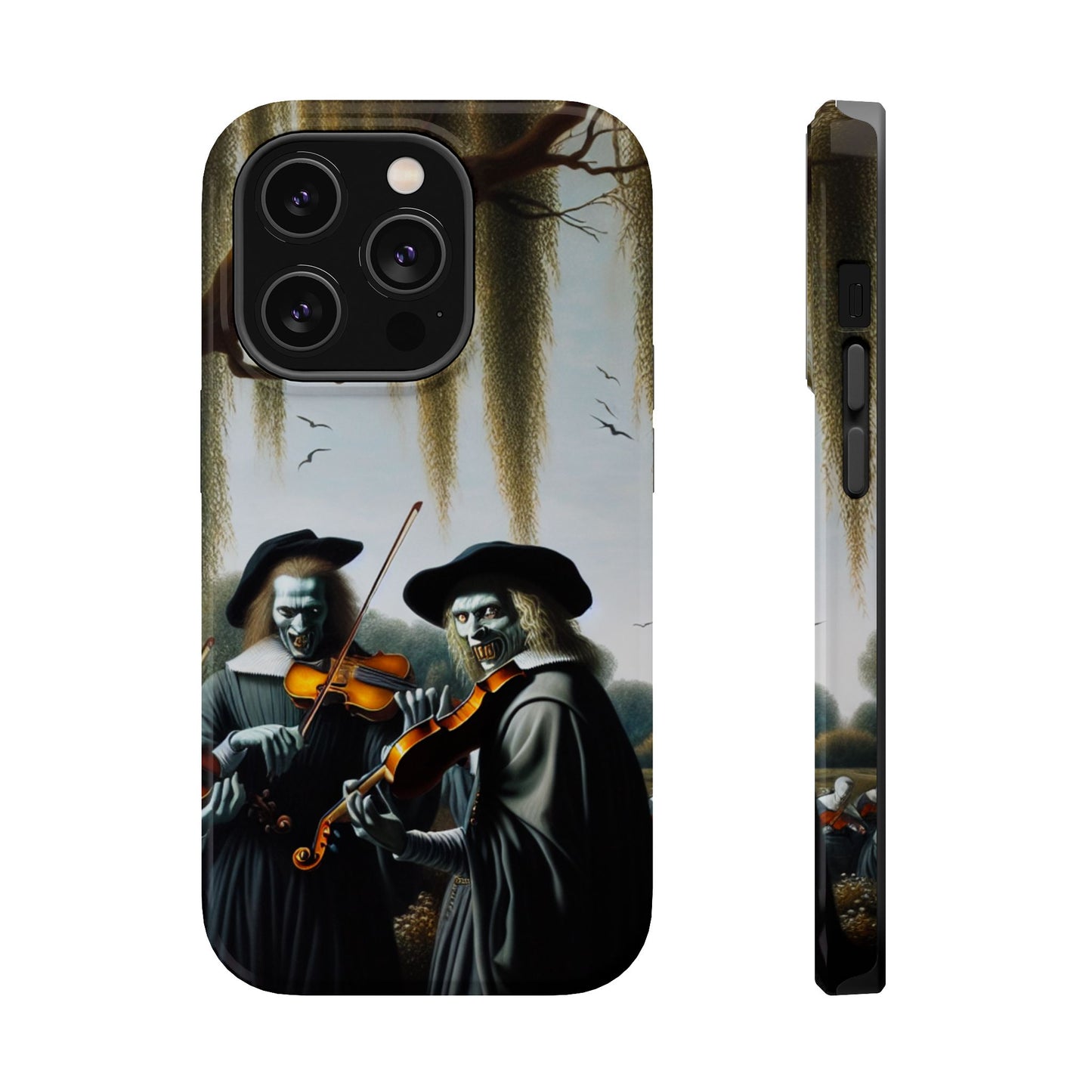 Vermeer's Vampire Violinists Magnetic iPhone Case