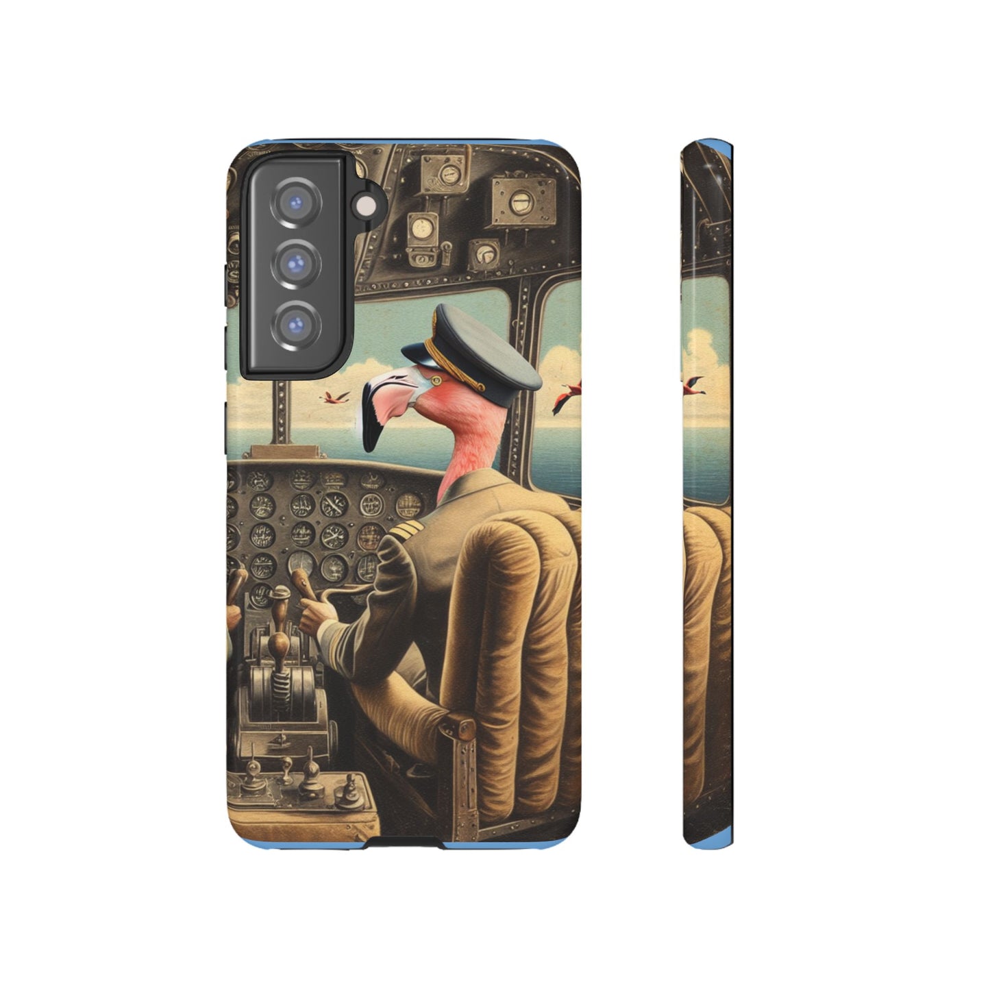 Flamingo Flight Deck Phone Case - GALAXY