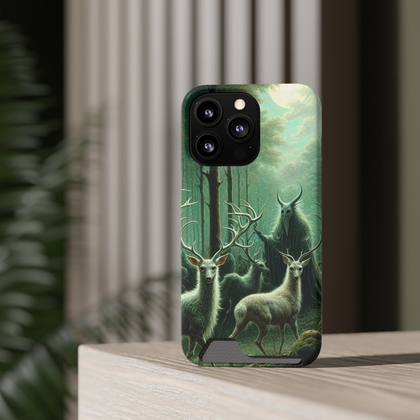 Wendigo Shepherd Phone Case with Card Holder - IPHONE
