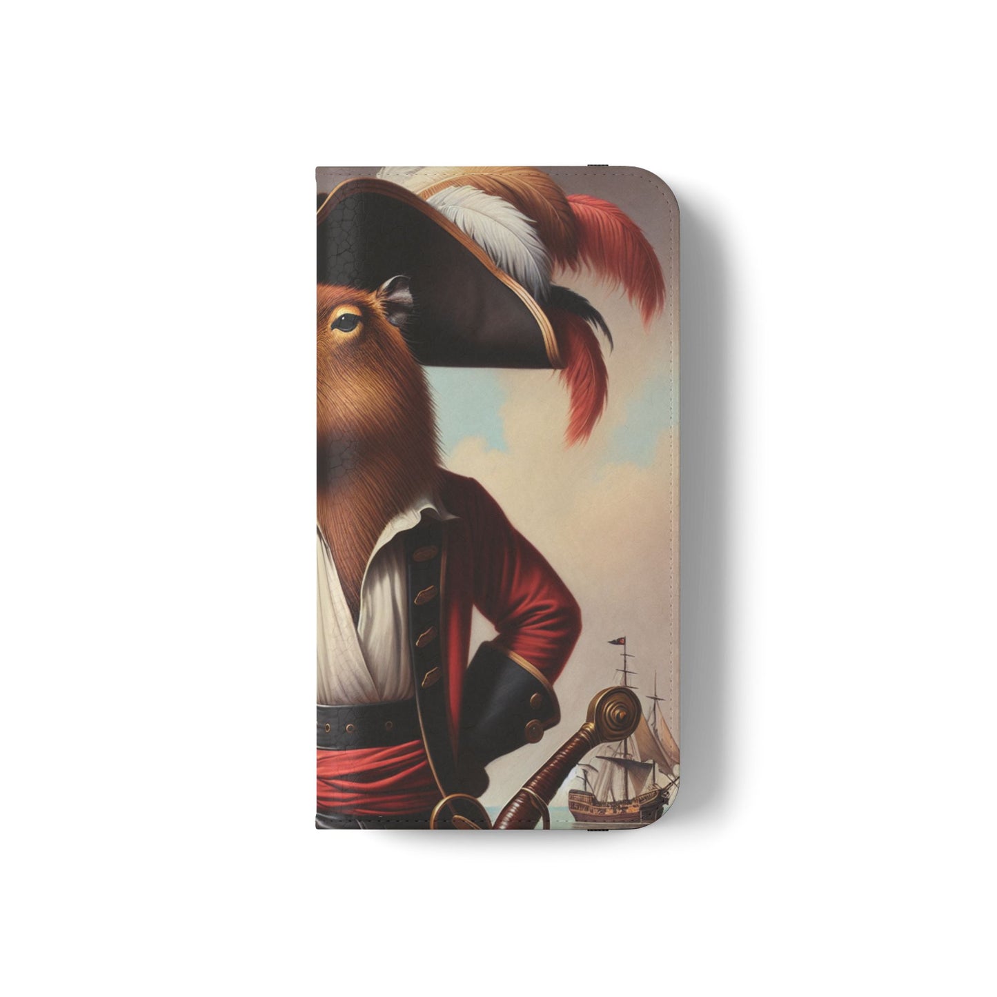 Captain Capybara Flip Case - iPhone/Galaxy
