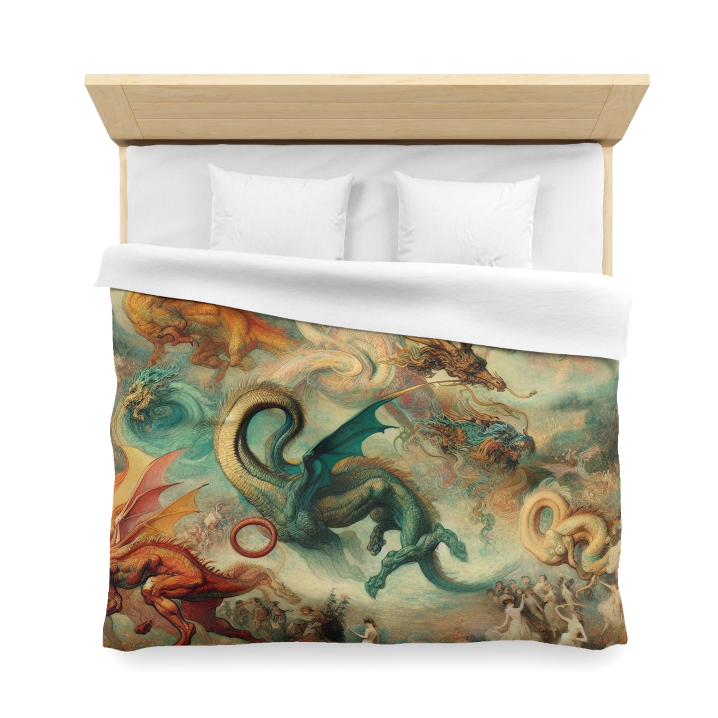 Degas Dreams of Dragons Microfiber Duvet Cover