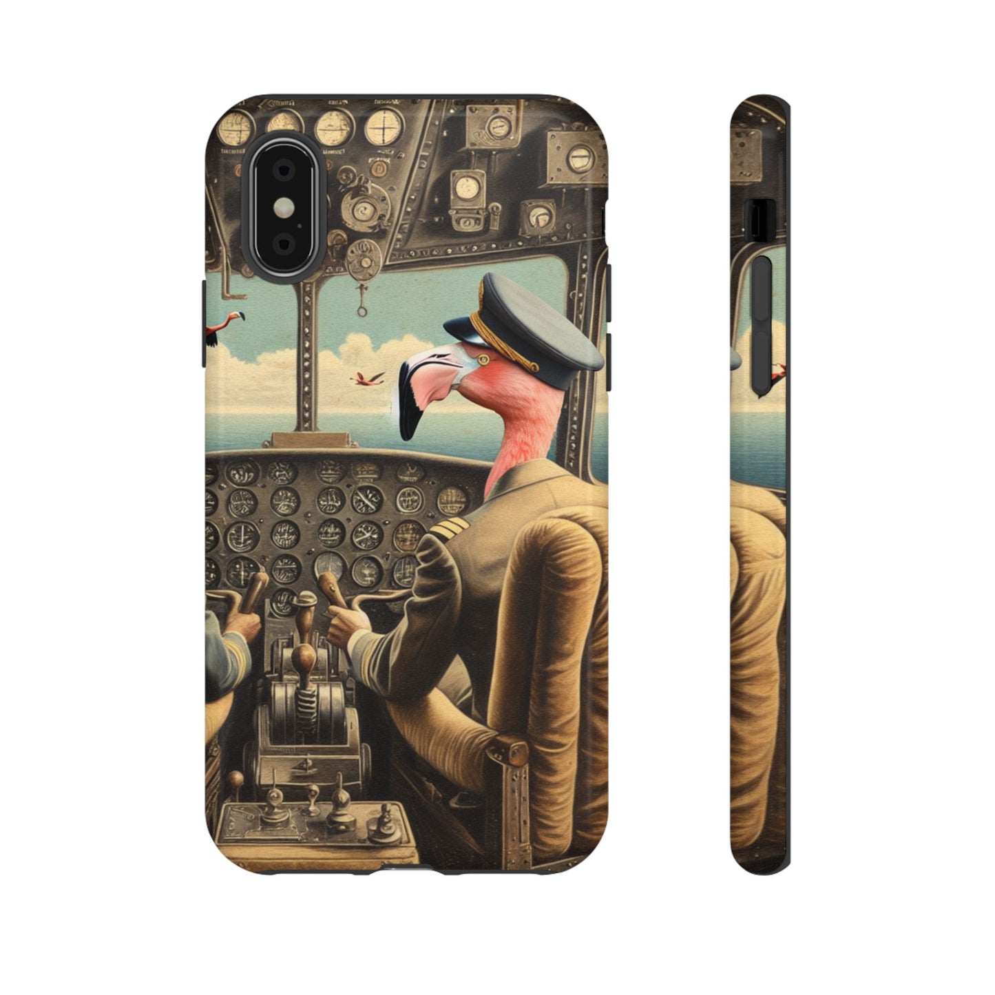 Flamingo Flight Deck Phone Case - IPHONE
