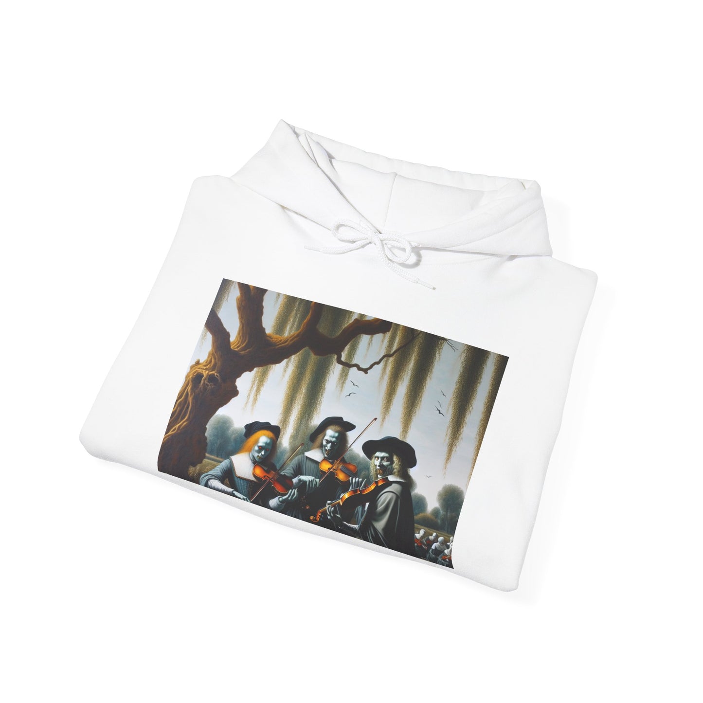 Vermeer's Vampire Violinists Hoodie