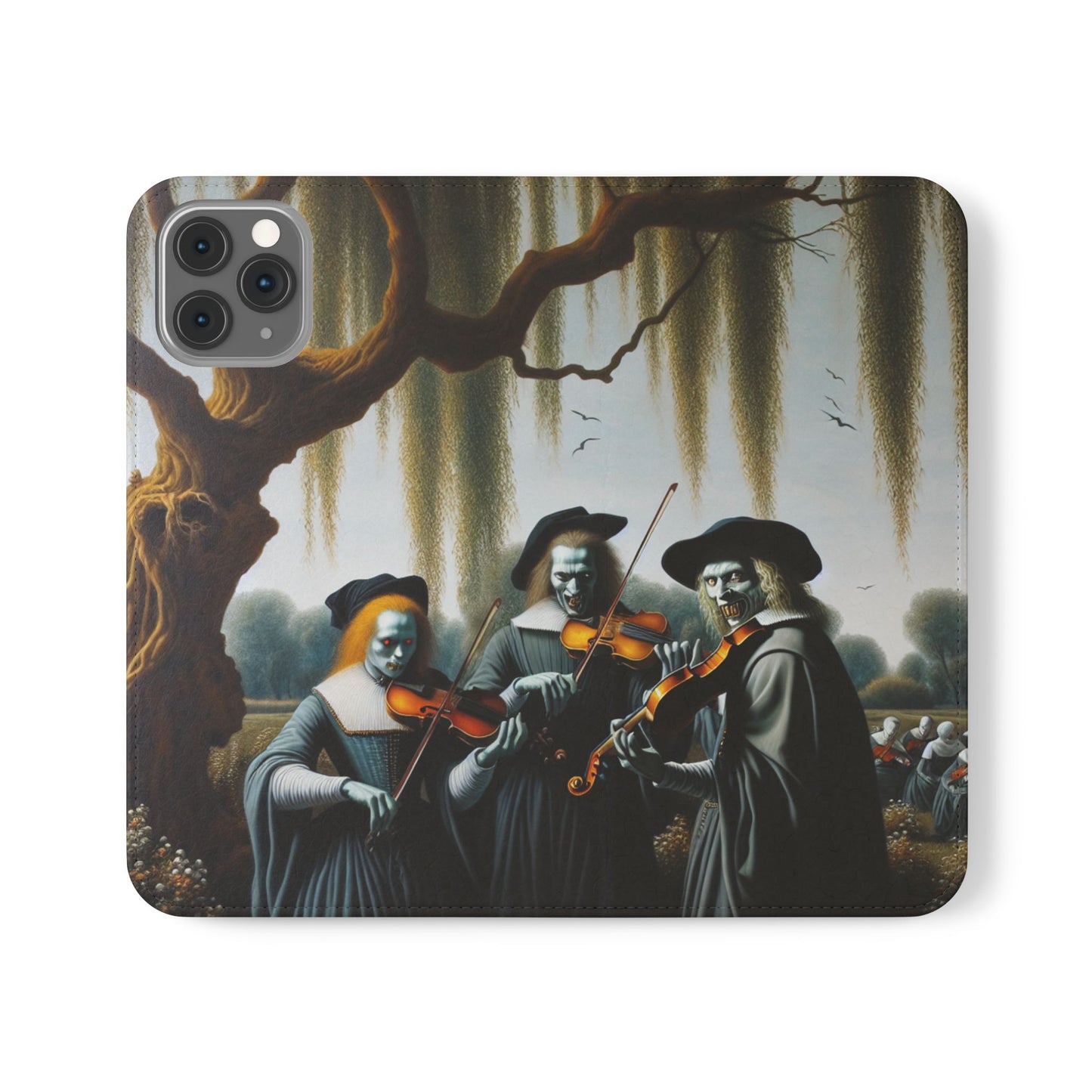Vermeer's Vampire Violinists Flip Cases for iPhones