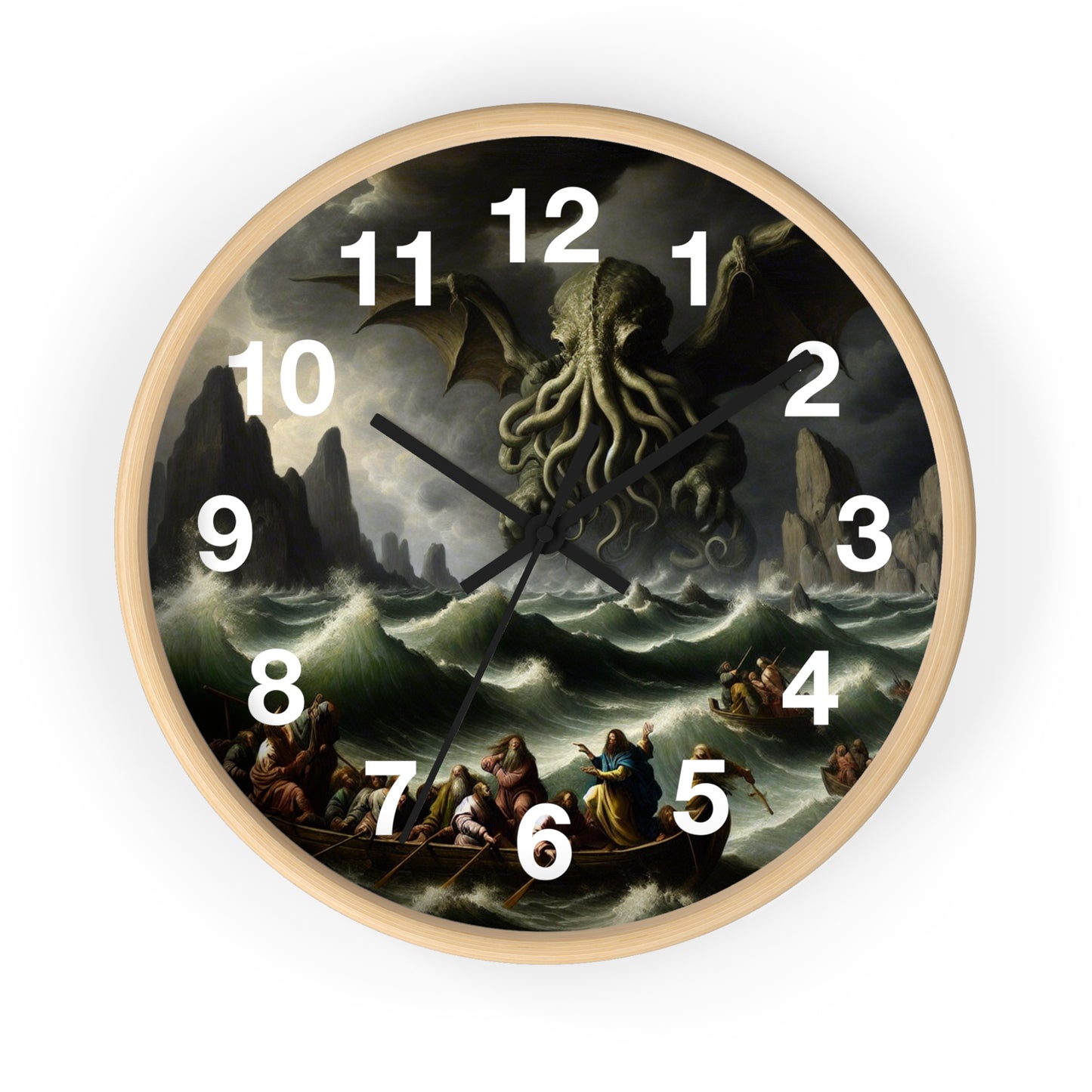 Cthulhu in the Storm Wall Clock