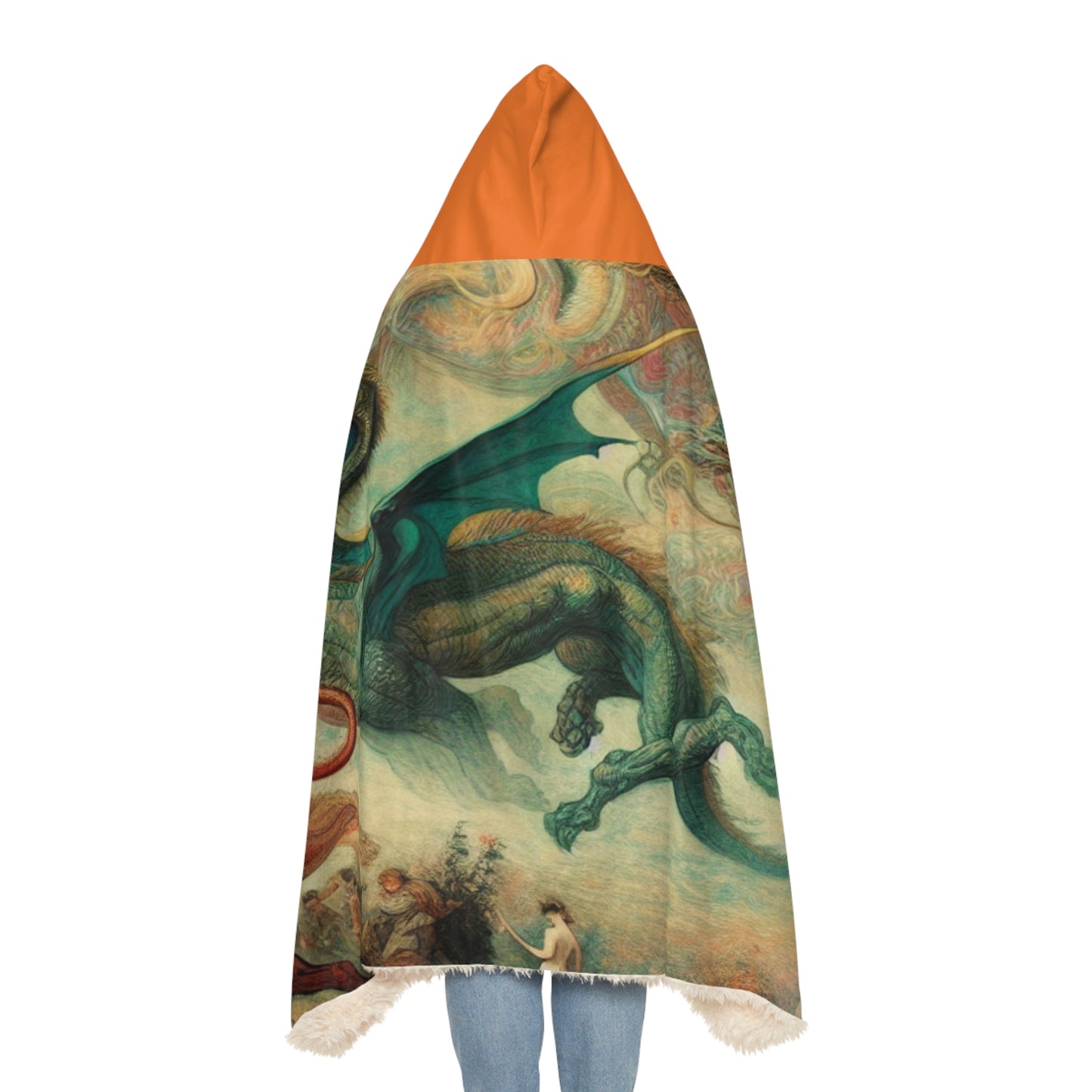 Degas Dreams of Dragons Snuggle Blanket