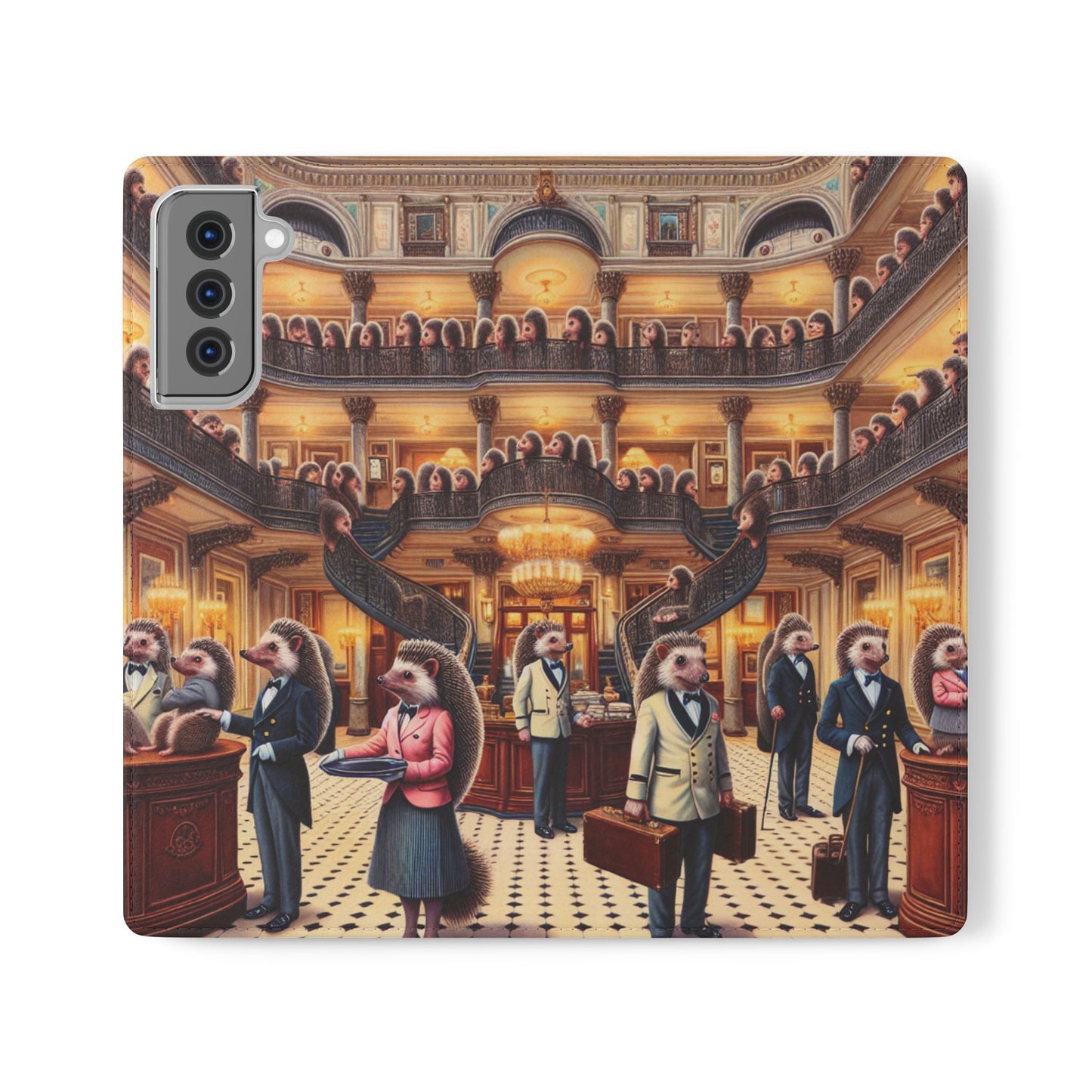 Hedgehog Hotel Flip Case - iPhone/Galaxy