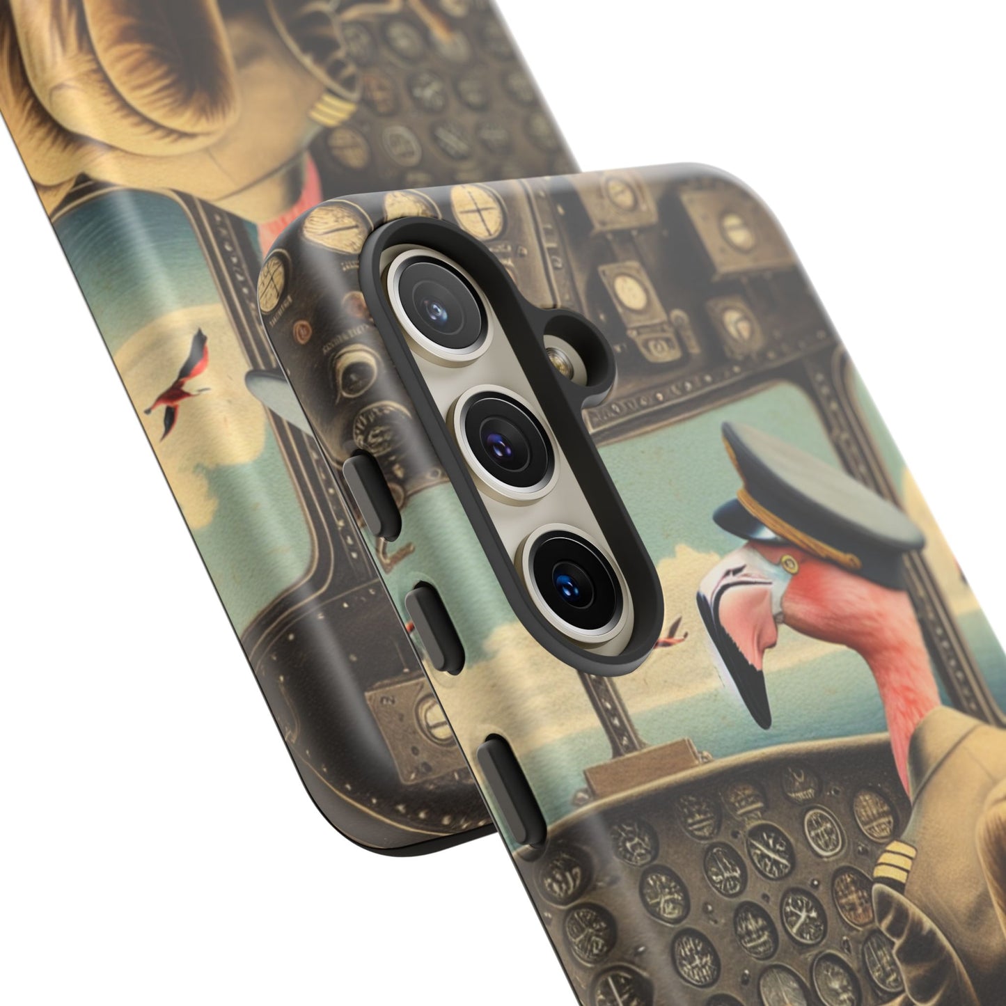 Flamingo Flight Deck Phone Case - GALAXY