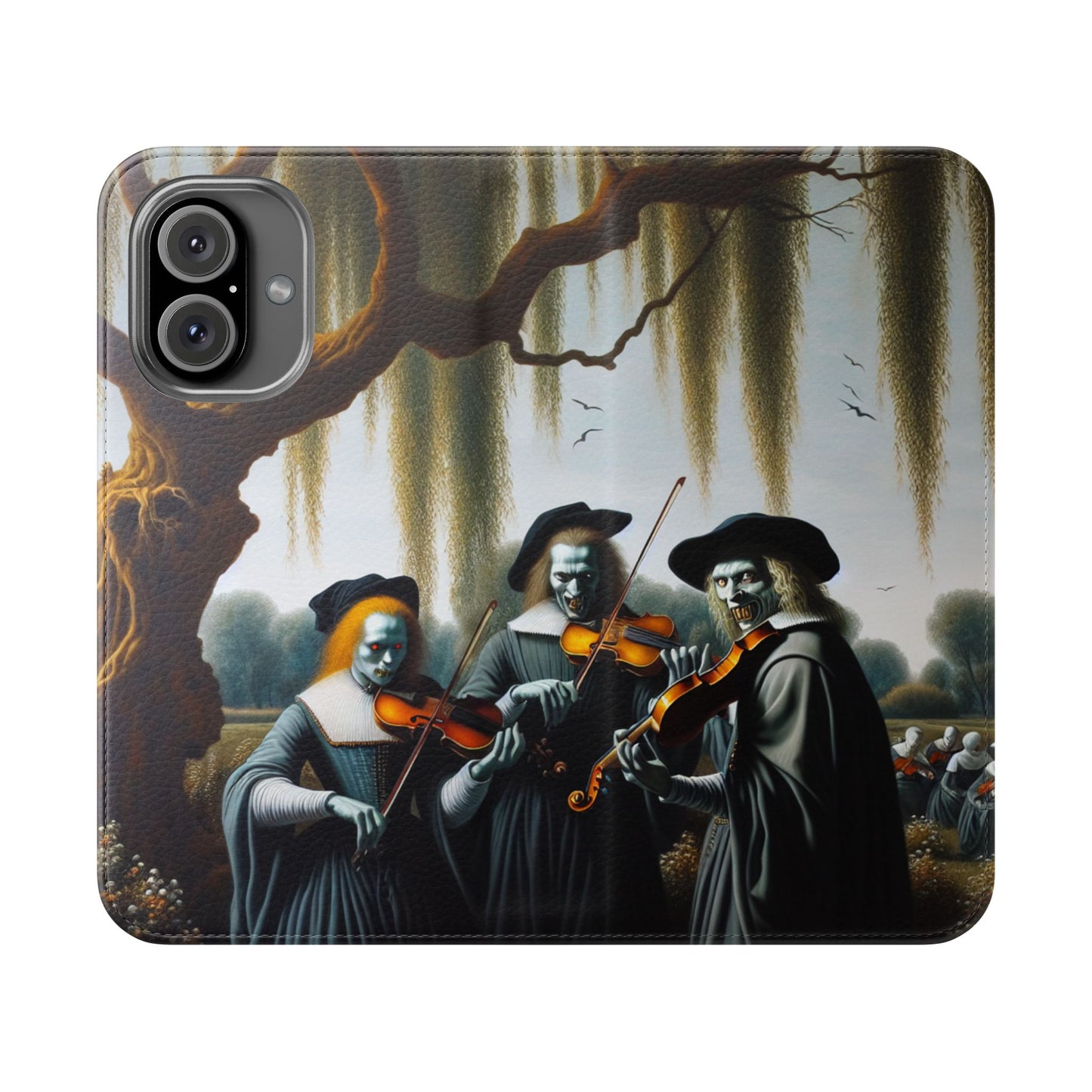 Vermeer's Vampire Violinists Flip Cases for iPhones
