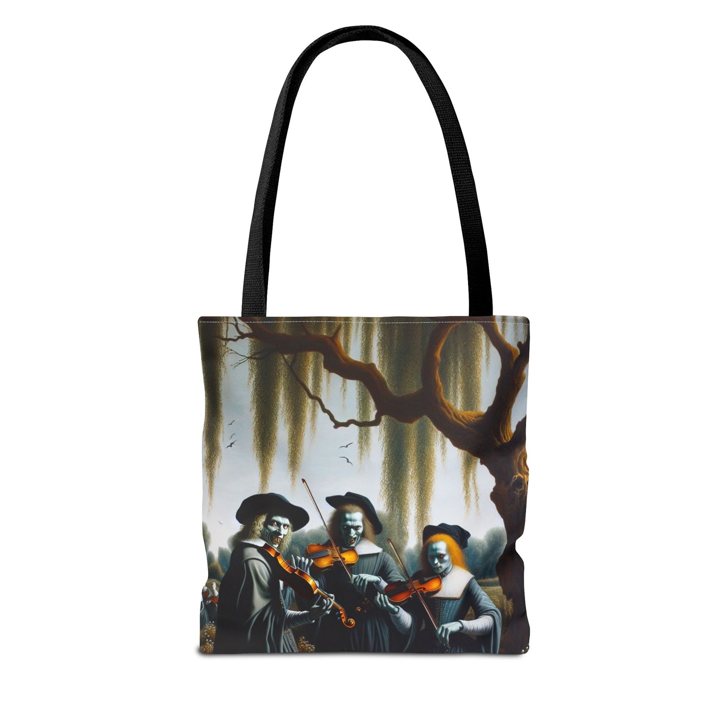 Vermeer's Vampire Violinists Tote Bag
