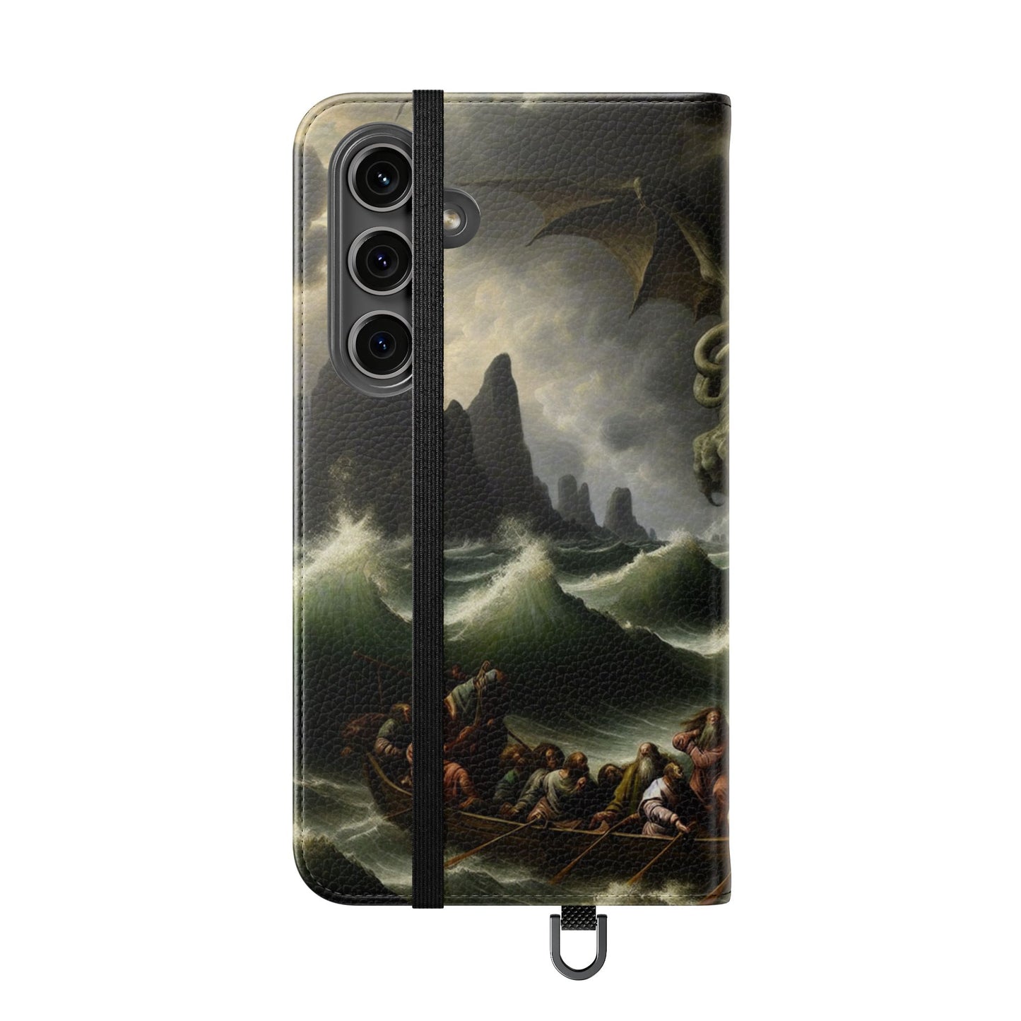 Cthulhu in the Storm Flip Cases for iPhones
