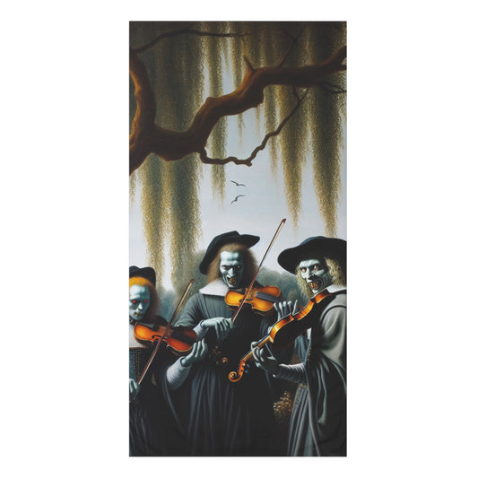 Vermeer's Vampire Violinists Towel