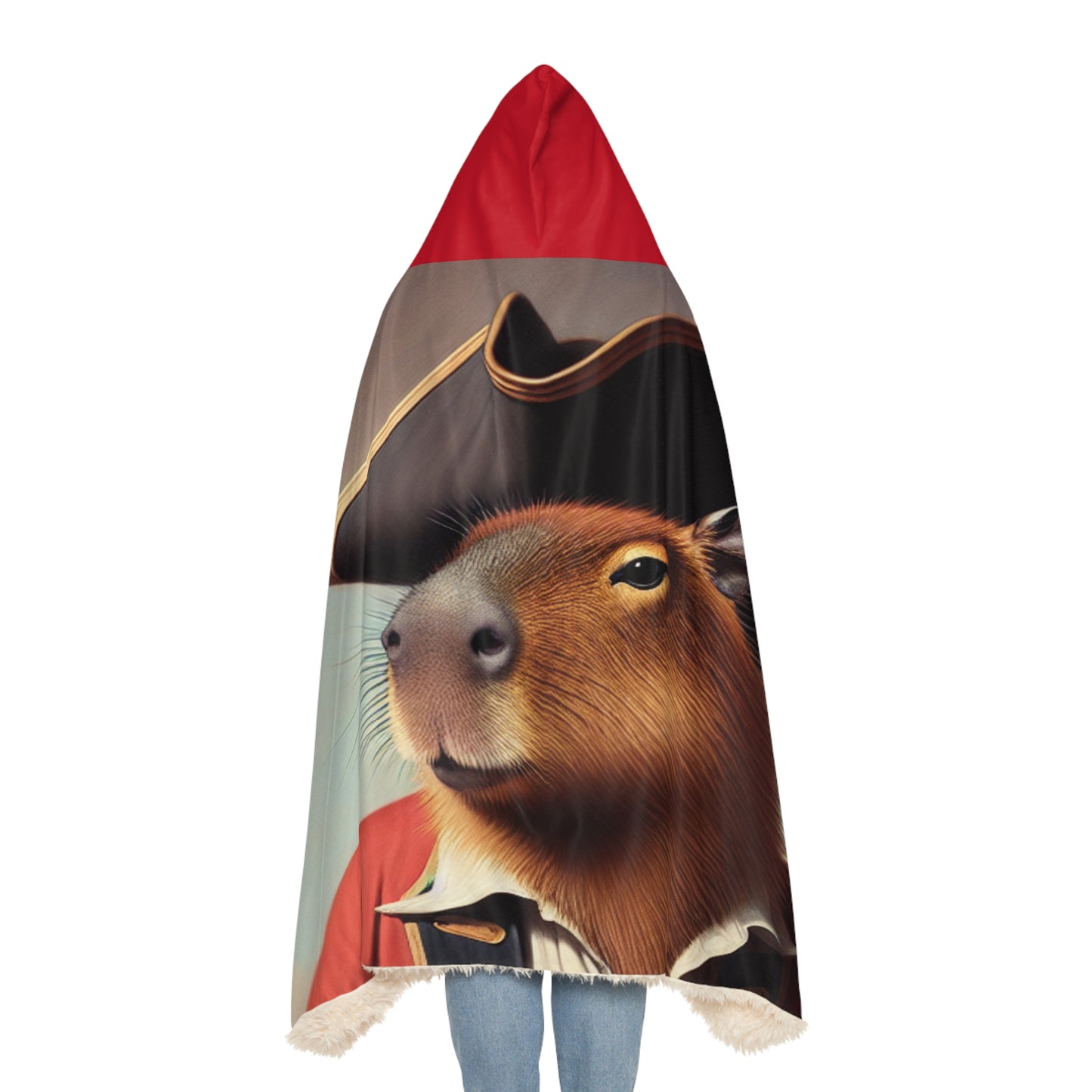 Captain Capybara Snuggle Blanket