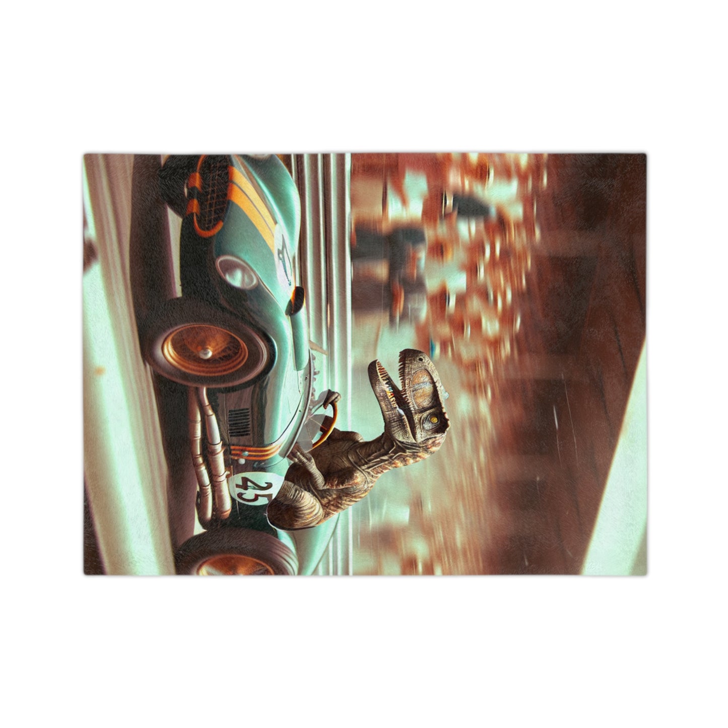 Velocity Raptor Velveteen Microfiber Blanket