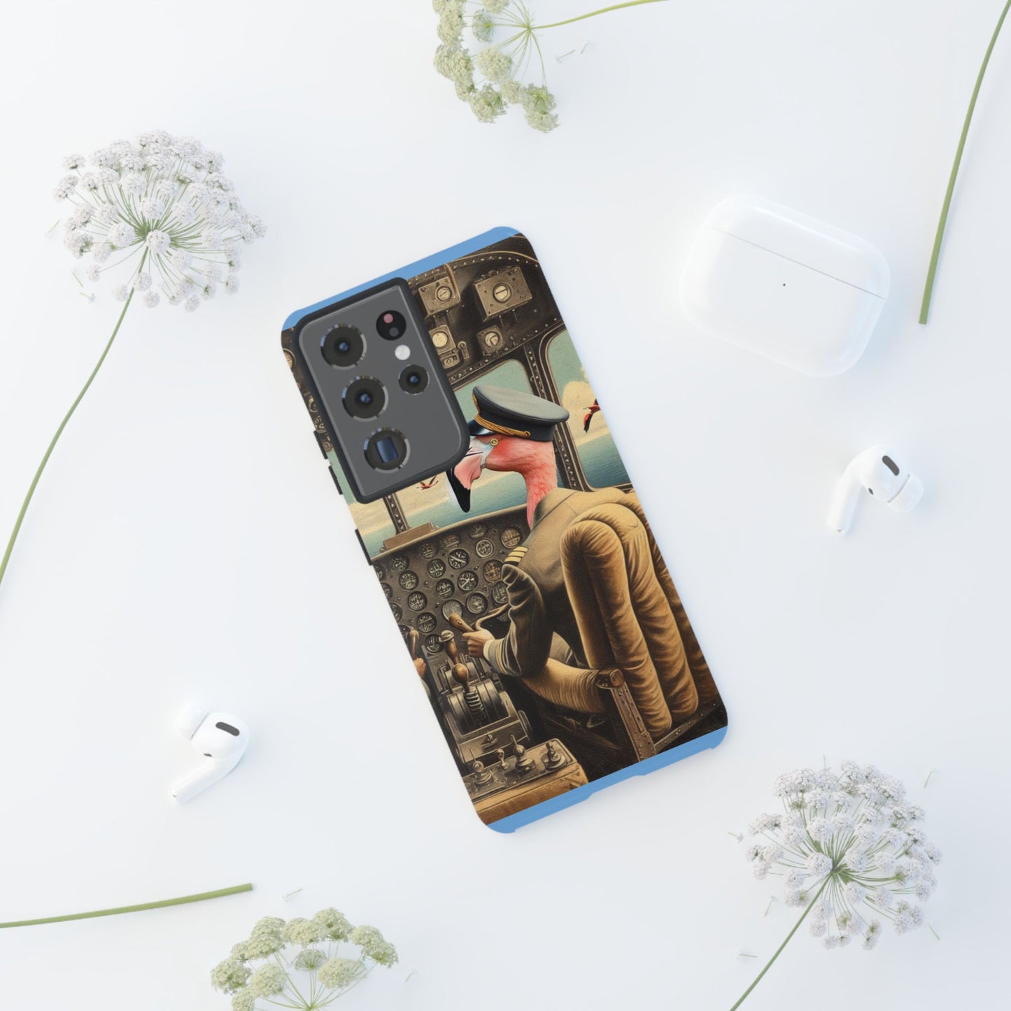 Flamingo Flight Deck Phone Case - GALAXY