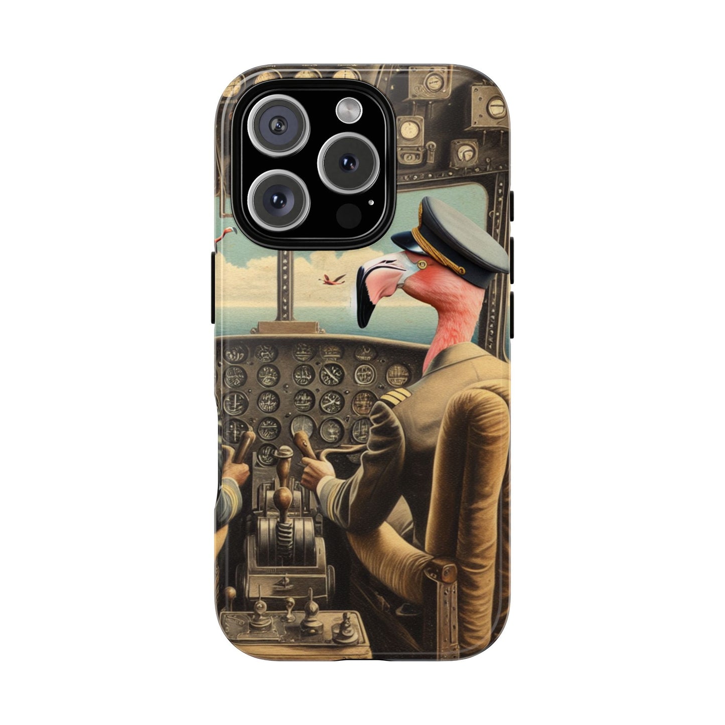 Flamingo Flight Deck Phone Case - IPHONE