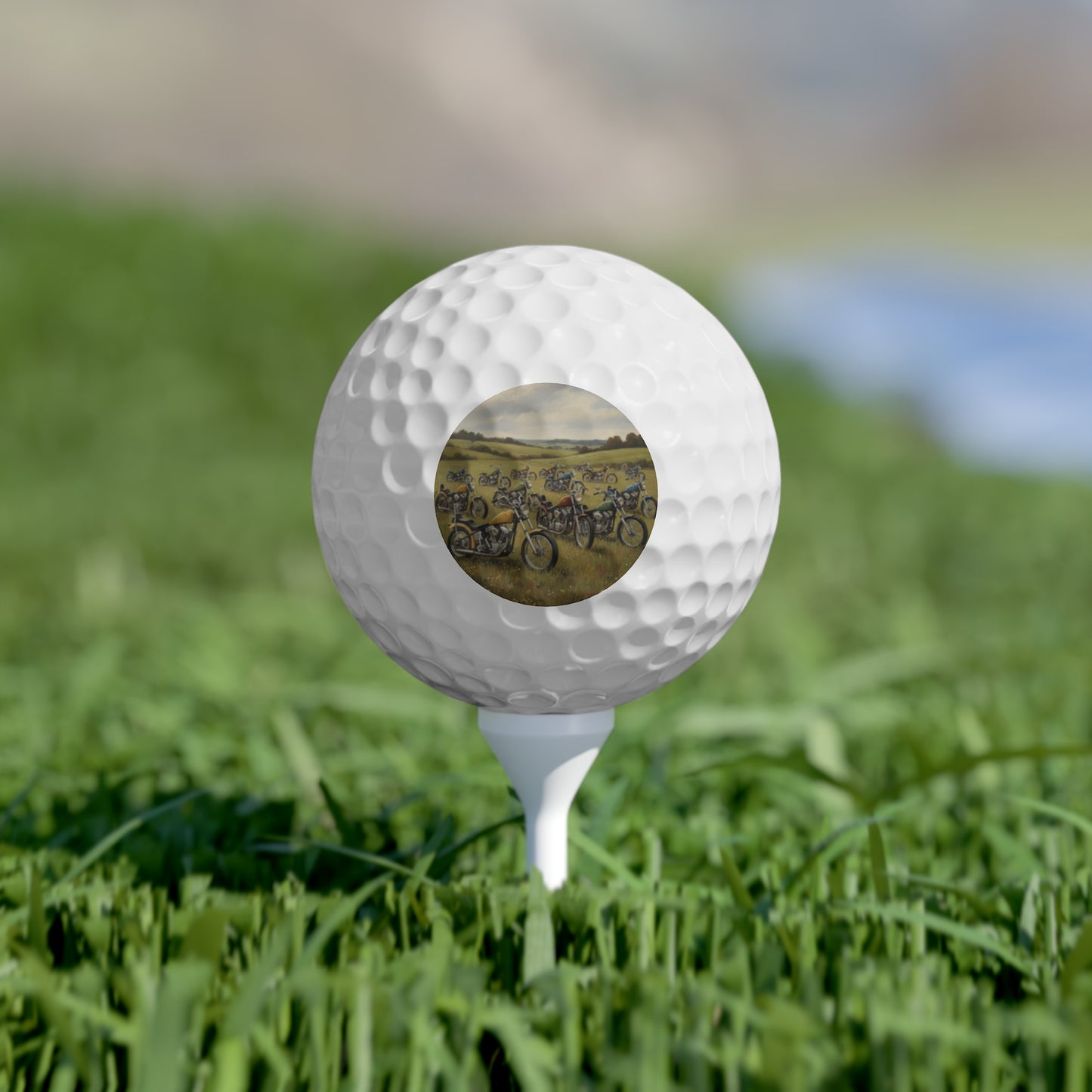 Wild Motorcycles Golf Balls, 6pcs