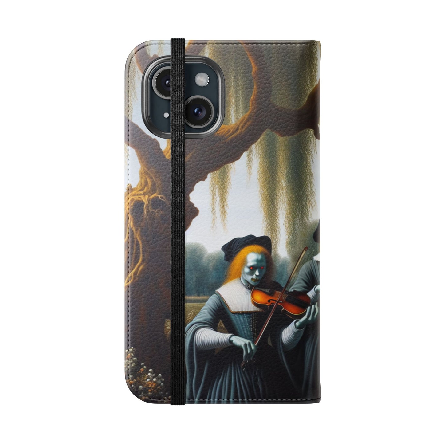 Vermeer's Vampire Violinists Flip Cases for iPhones