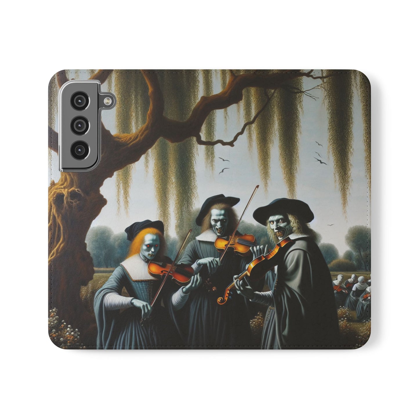 Vermeer's Vampire Violinists Flip Cases for iPhones