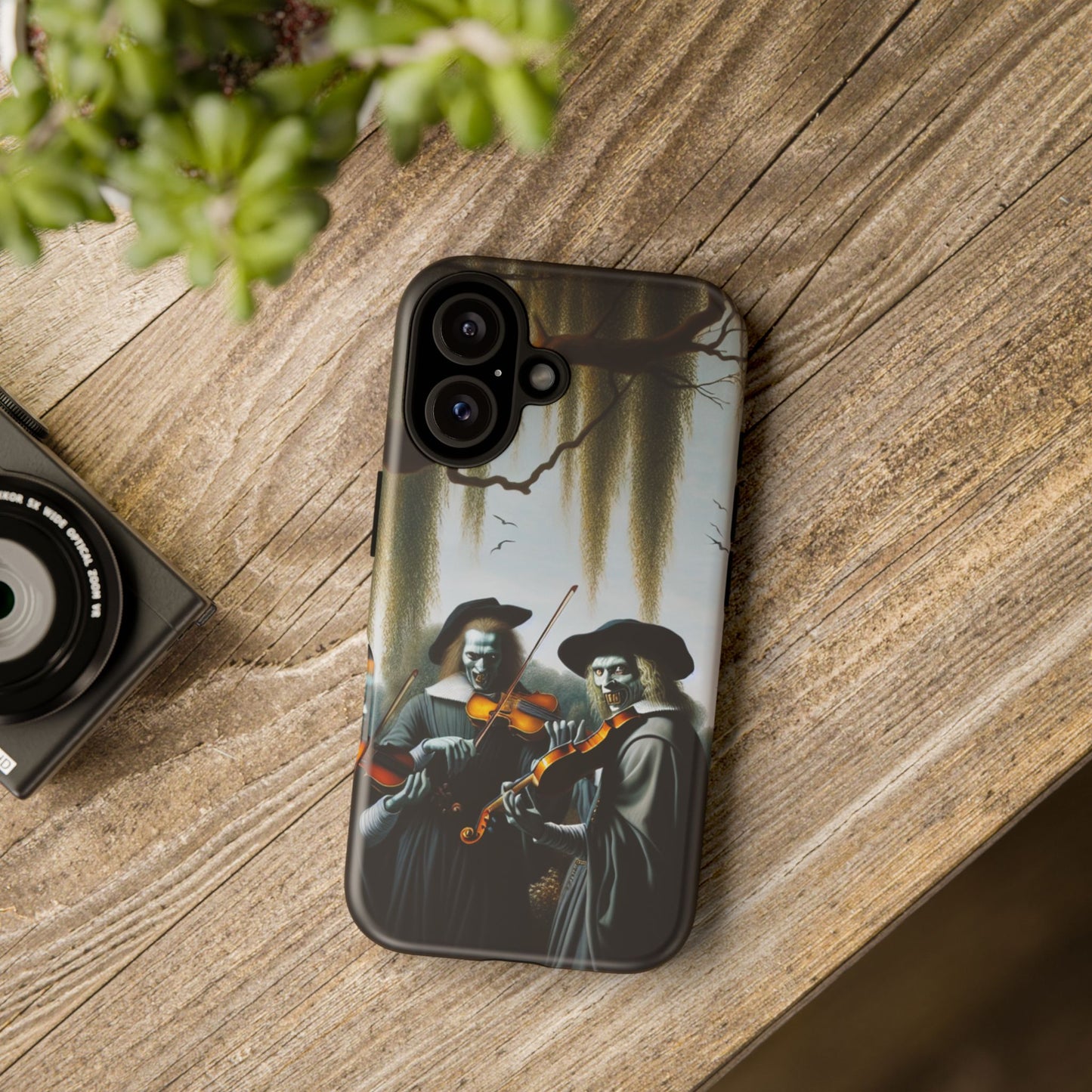Vermeer's Vampire Violinists Phone Case - IPHONE