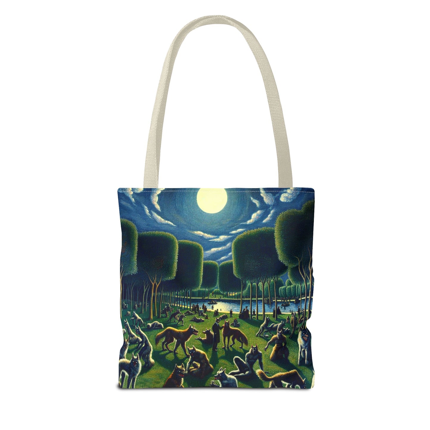 Werewolves at the Waterfront Tote Bag