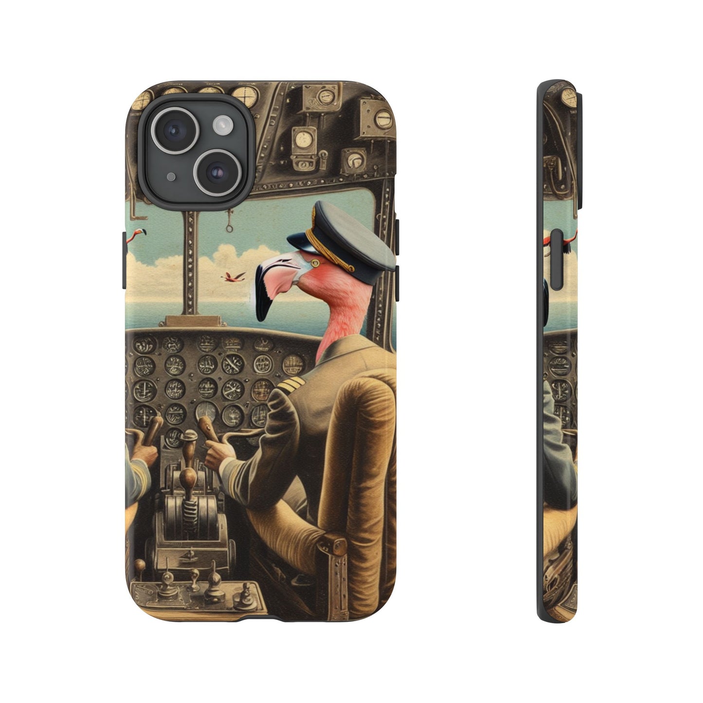Flamingo Flight Deck Phone Case - IPHONE