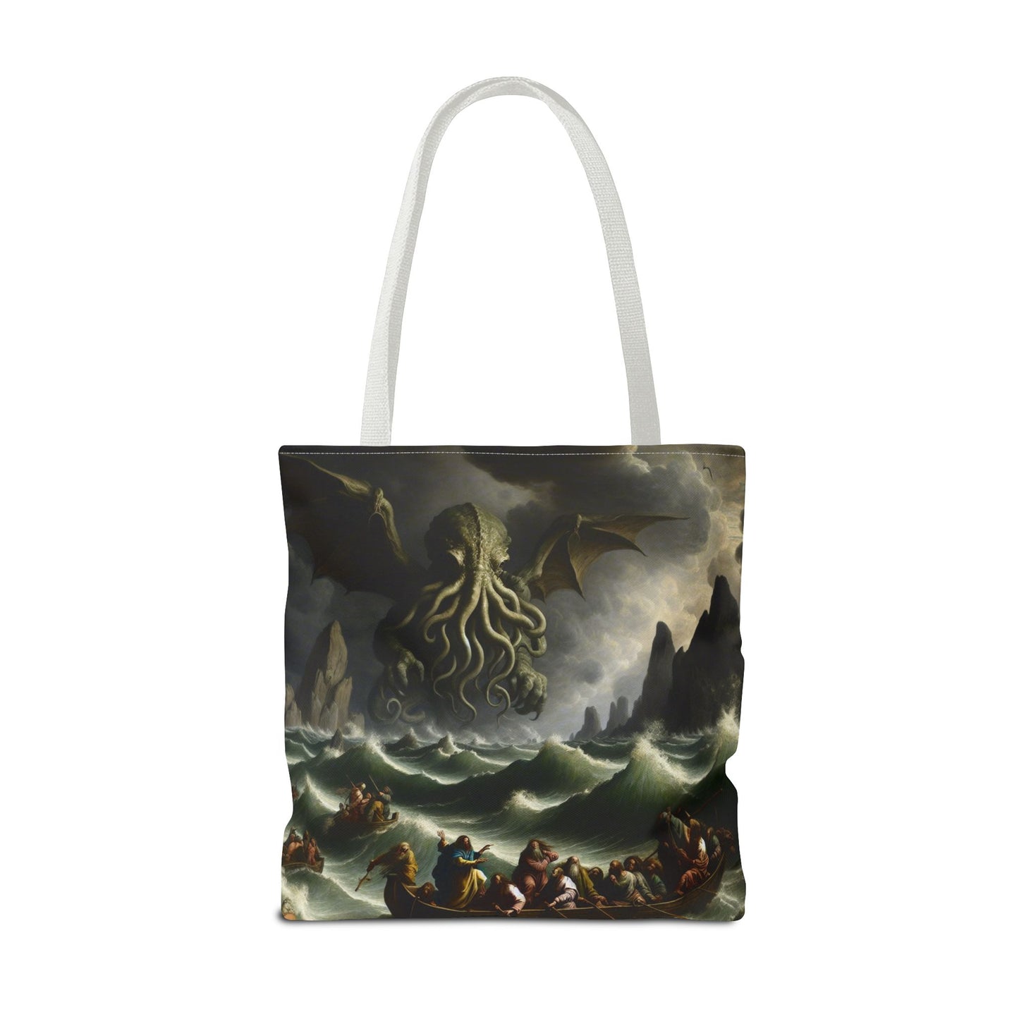 Cthulhu in the Storm Tote Bag