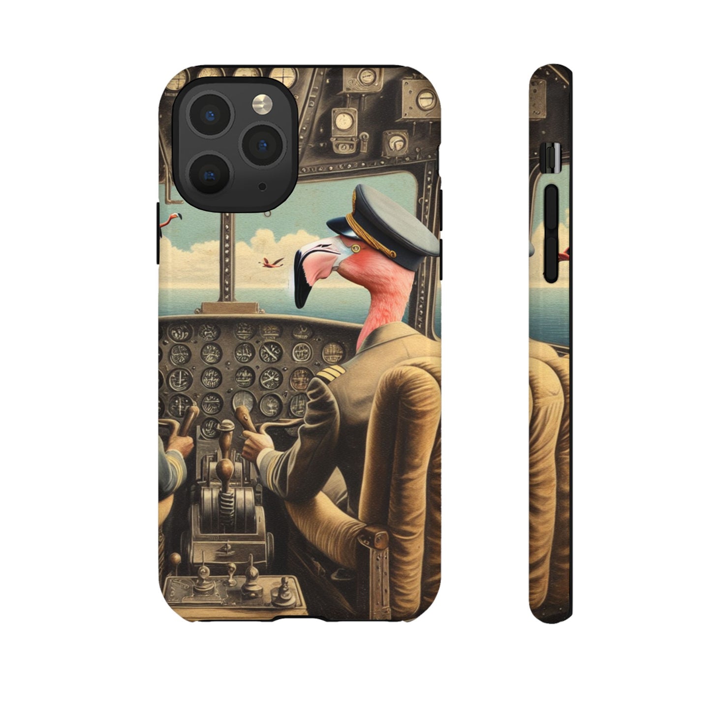 Flamingo Flight Deck Phone Case - IPHONE