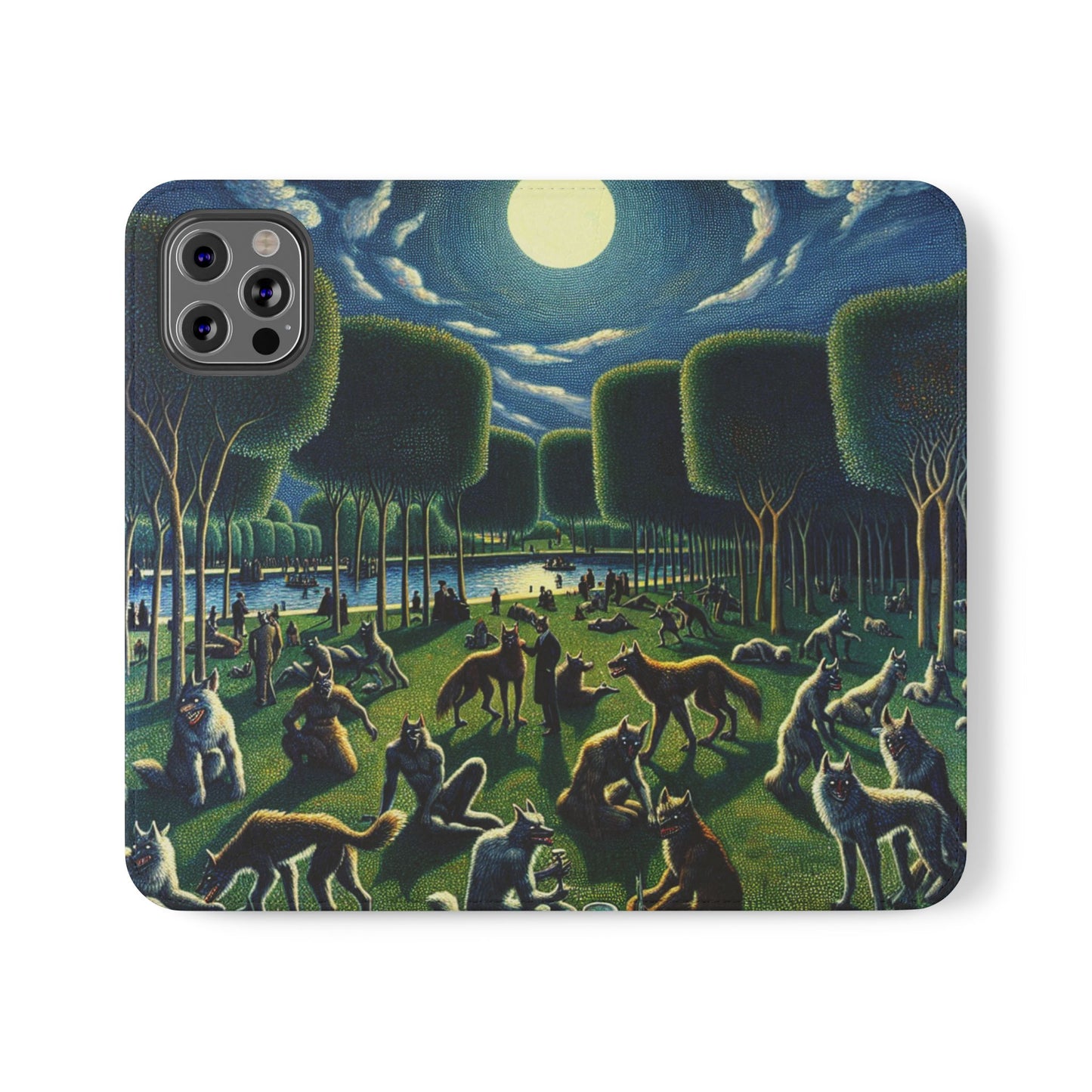 Werewolves at the Waterfront Flip Case - iPhone/Galaxy