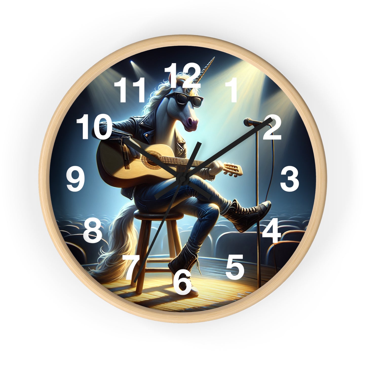 Unicorn Unplugged Wall Clock