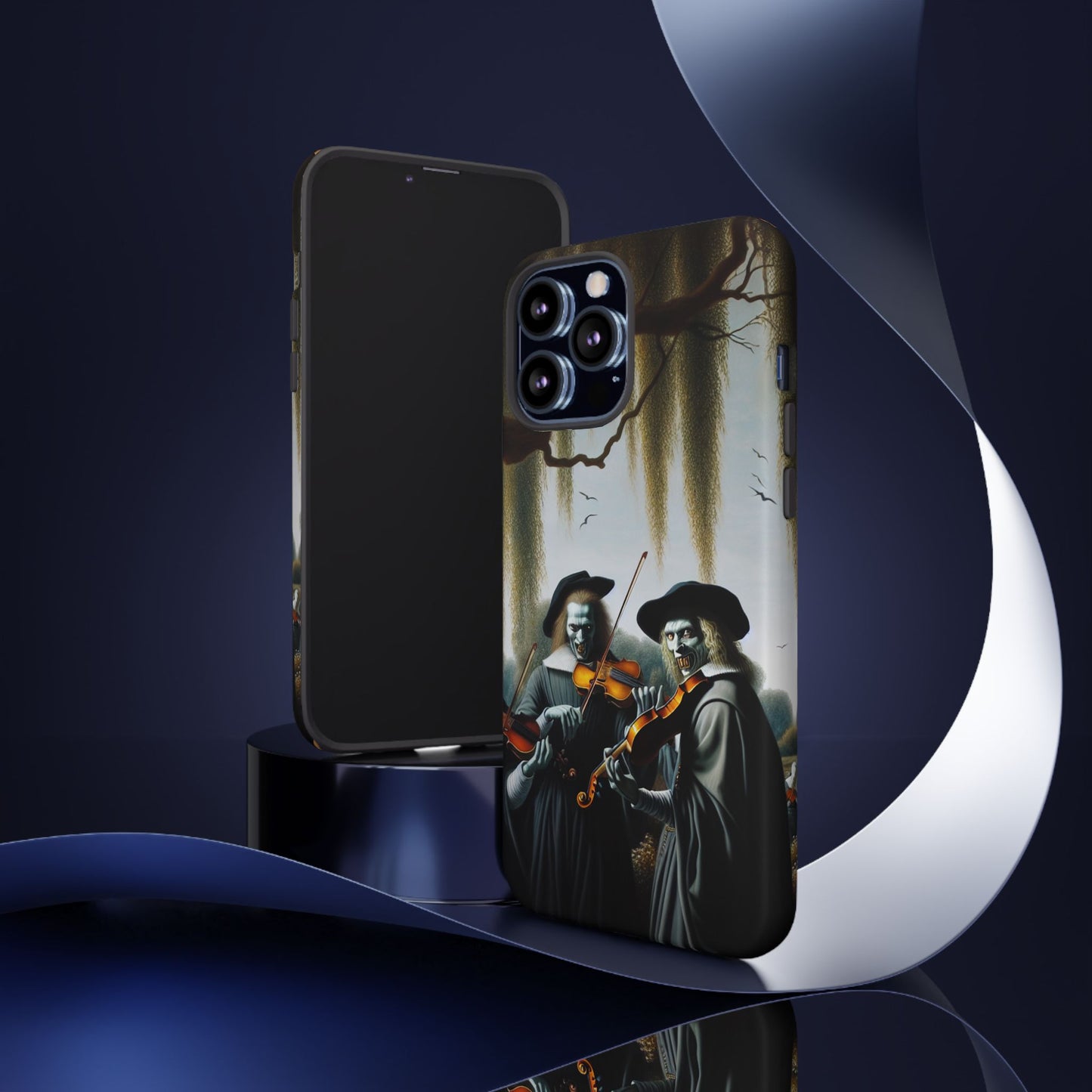 Vermeer's Vampire Violinists Phone Case - IPHONE