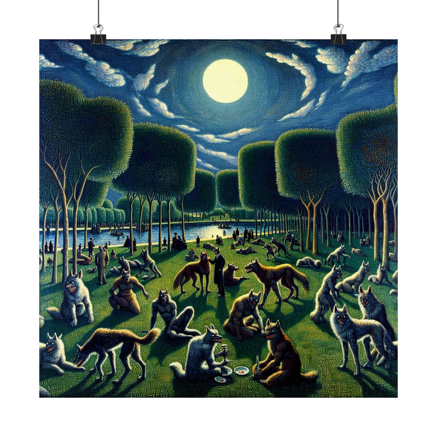 Werewolves at the Waterfront Poster